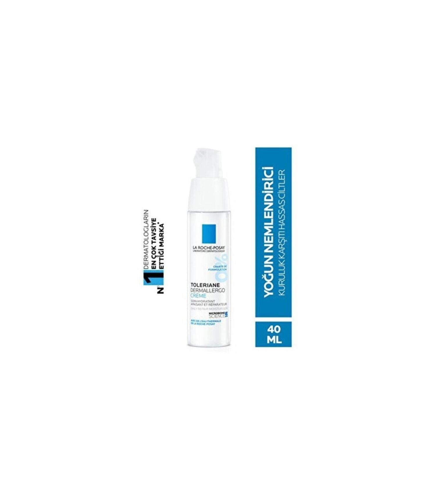 La Roche Posay Toleriane Dermallergo - Moisturizing Soothing Face Cream for Sensitive Skin Against Dryness 40ml