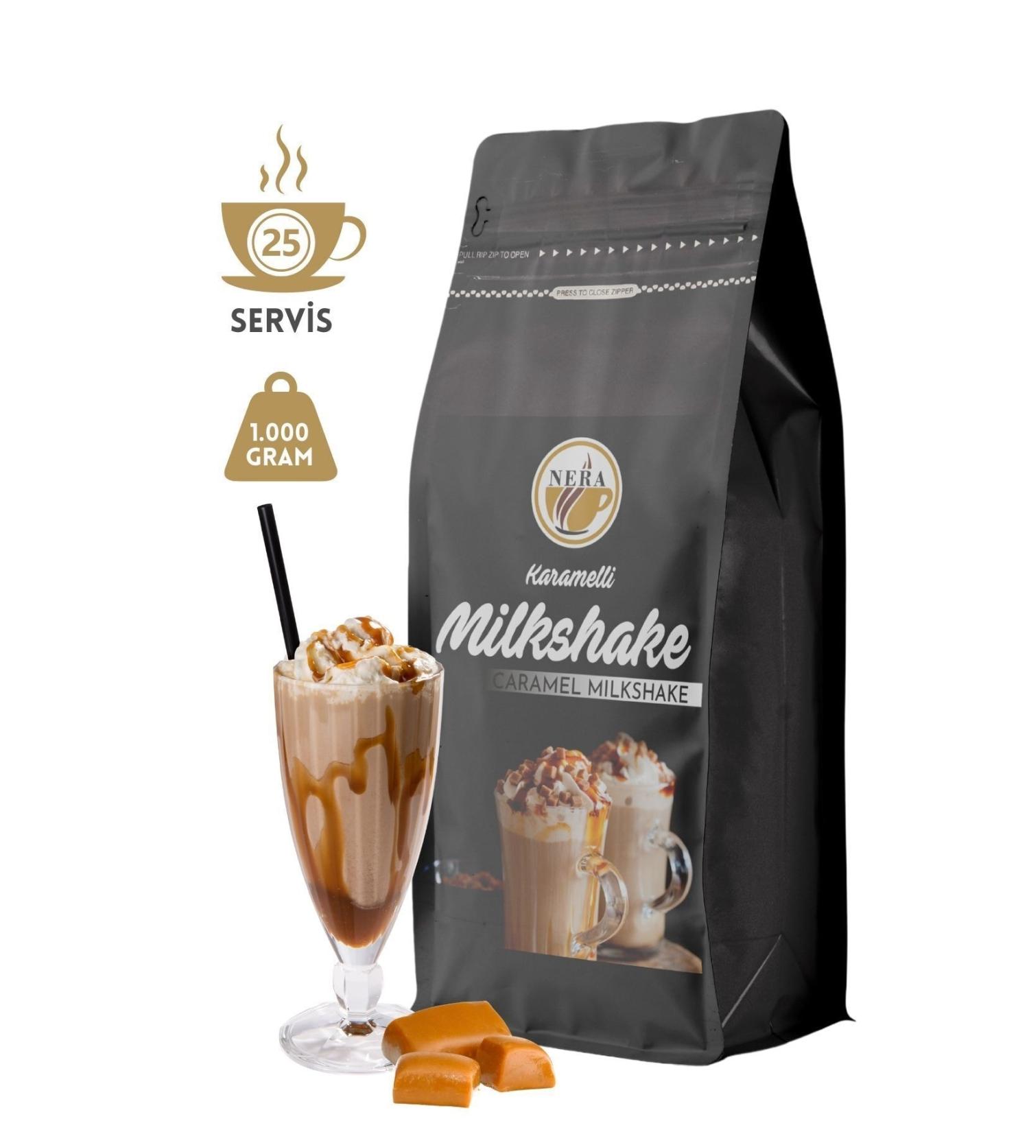 Nera Beverage Nera Caramel Milkshake 1.000g Drink Powder