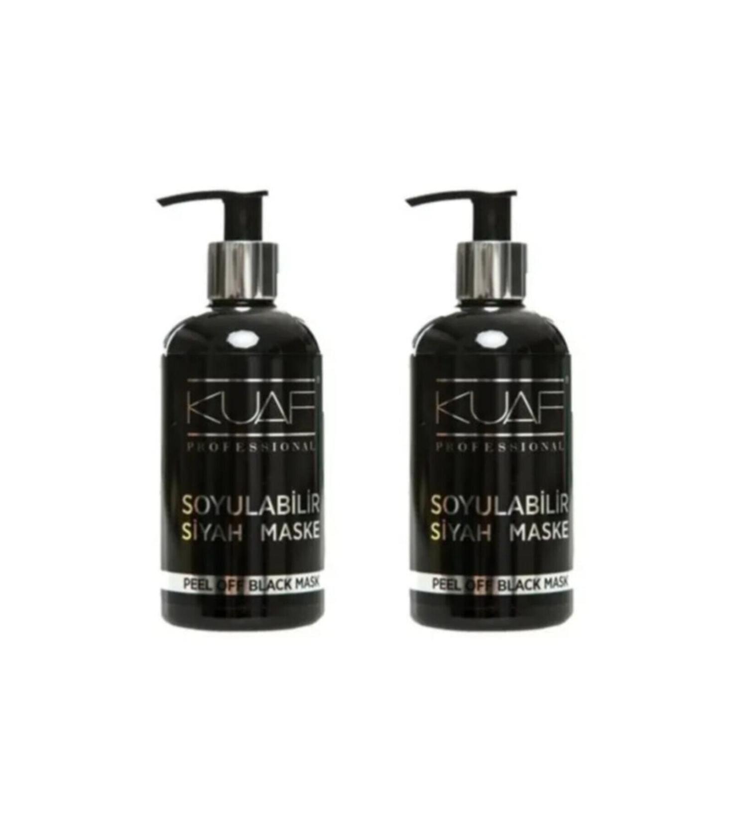 Kuaf Peelable Black Mask 2 x 250 ml