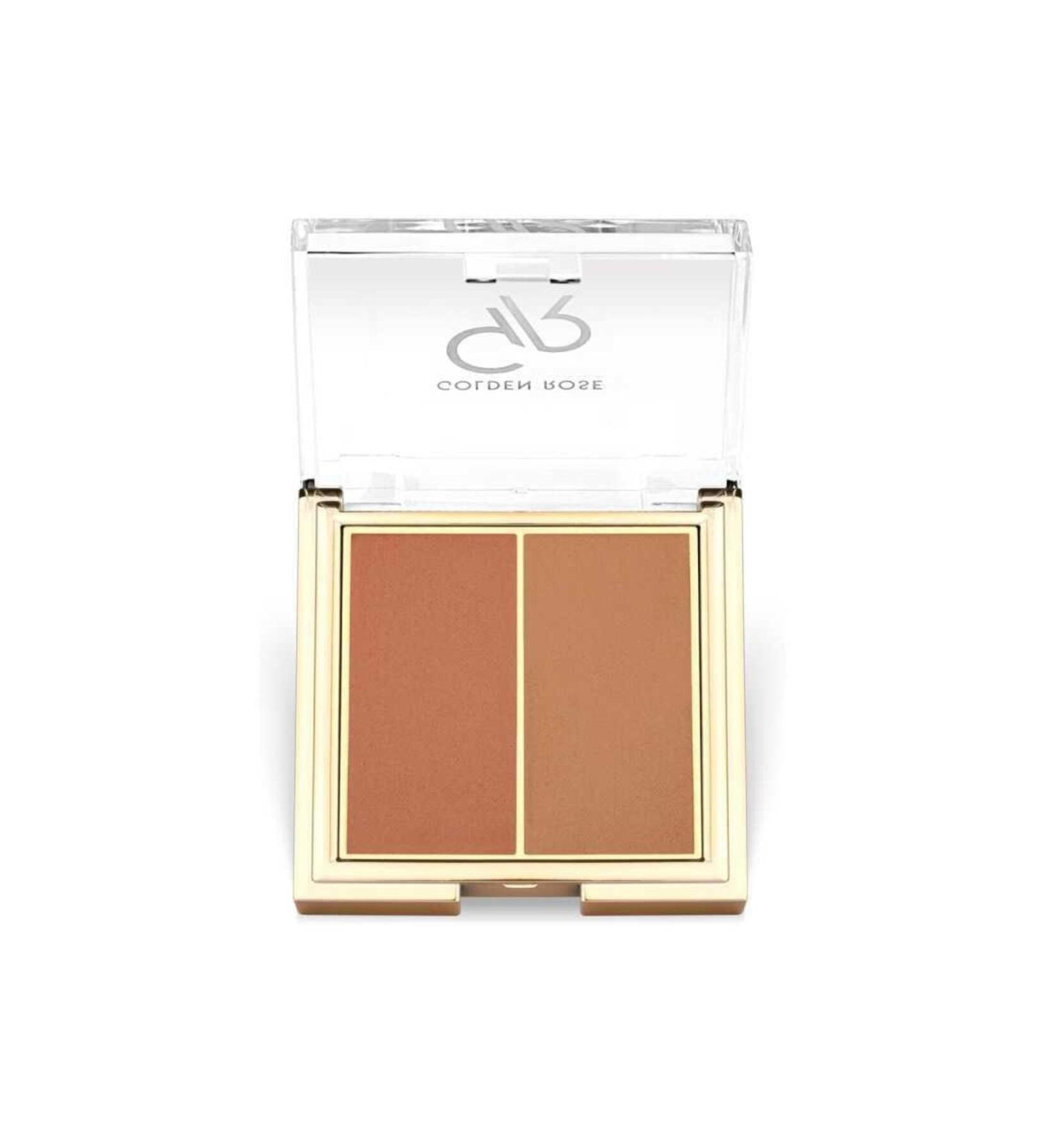 Golden Rose Iconic Blush Duo No:03 Rosy Bronze Blush