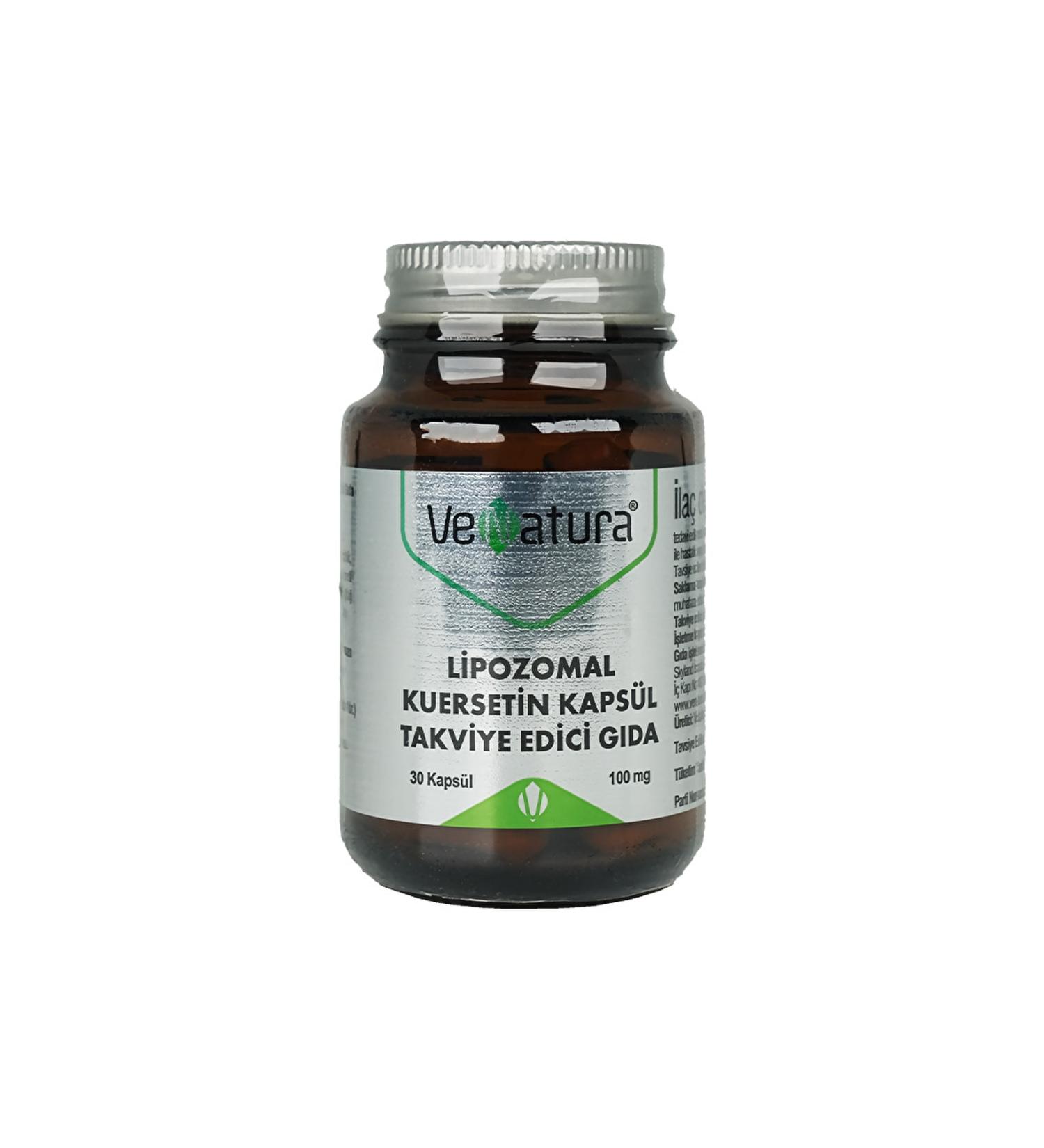 Venatura Liposomal Quercetin 30 Capsules - UNFLAVOURED