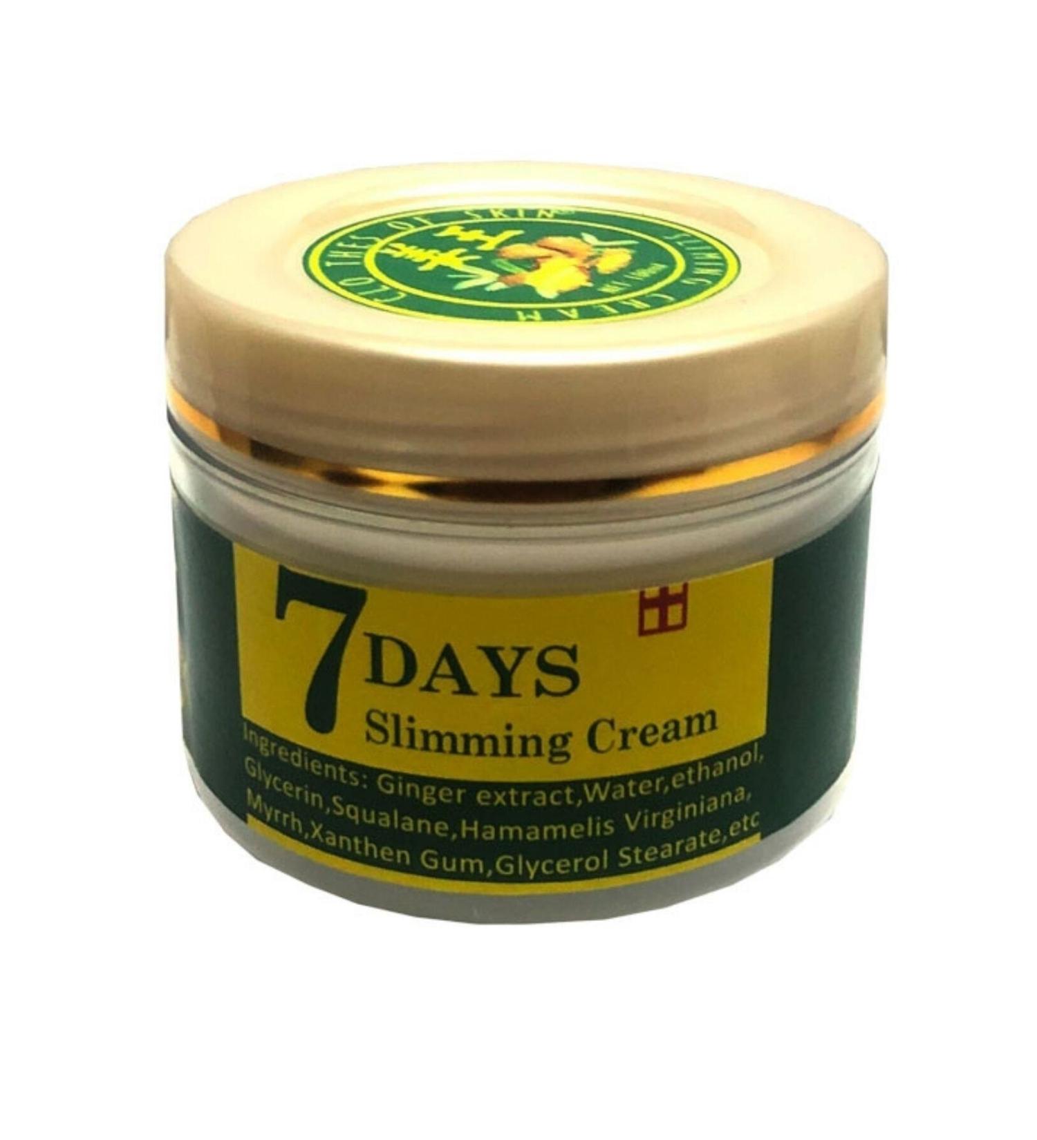 7DAYS Slimming Cream Ginger Miracle 100ml Body Care Cream Ginger Miracle 1 Piece