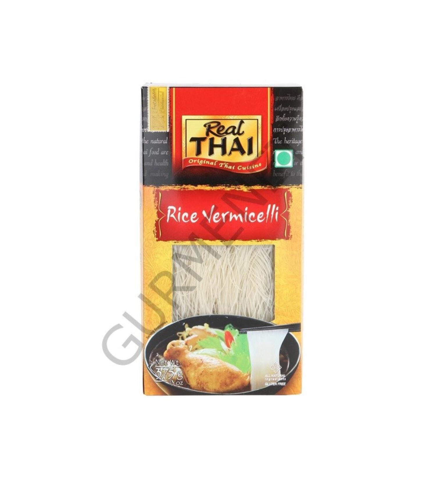 Real Thai Rice Vermicelli Rice Vermicelli 375 Gr - Buy Online on GoSupps.com