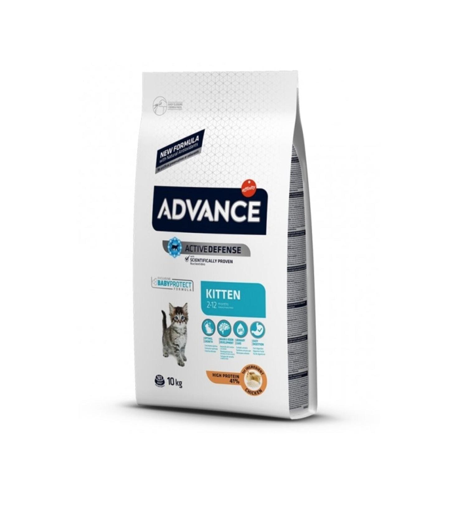 Advance Kitten Chicken Rice Kitten Food 10 Kg