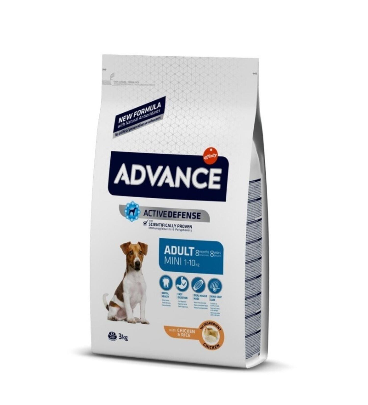 Advance Mini Chicken Adult Dog Food 3 Kg