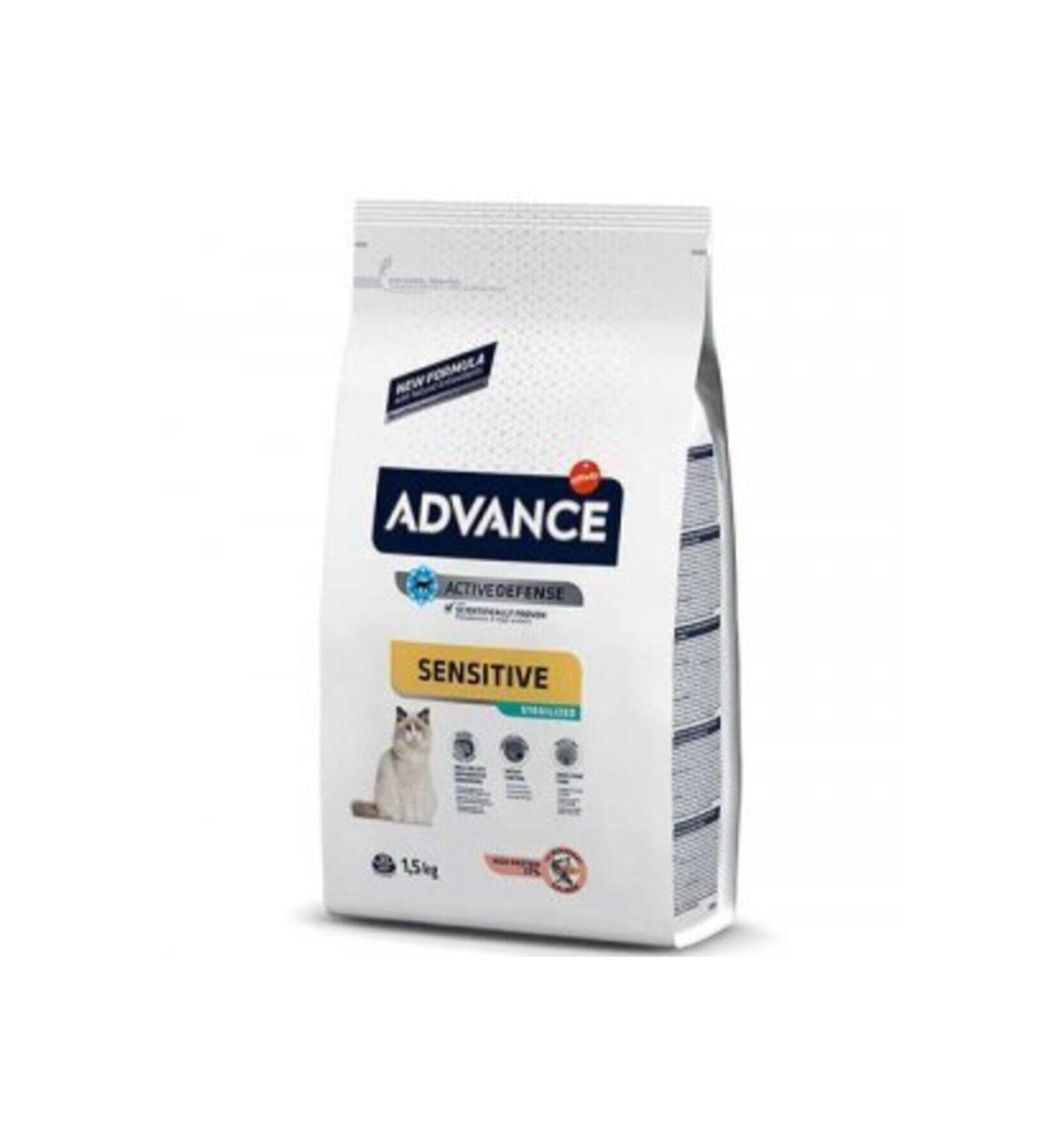 Advance nsallar Petshop / Sensitive Salmon Neuter Sensitive Cat Food 3kg