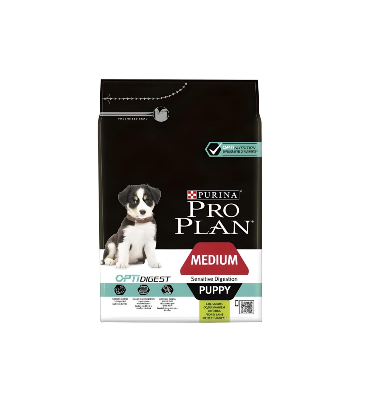 Pro Plan Pro Plan Puppy Medium Lamb Meat Puppy Dry Dog Food 12 Kg - FarmaPets - Buy Online on GoSupps.com