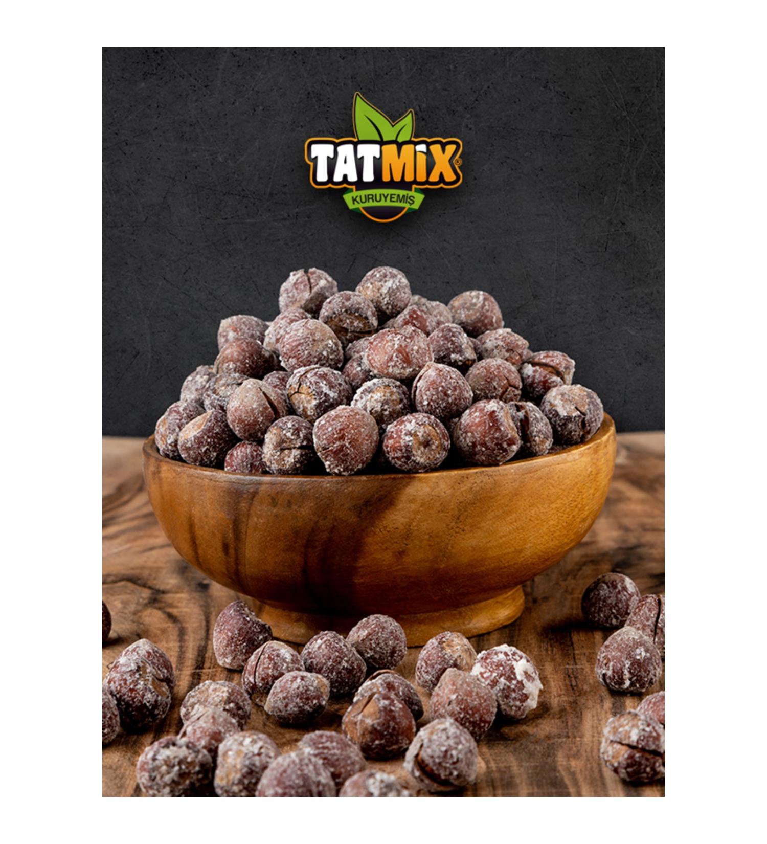 Tatmix Shelled Hazelnuts Roasted Salted 500gr