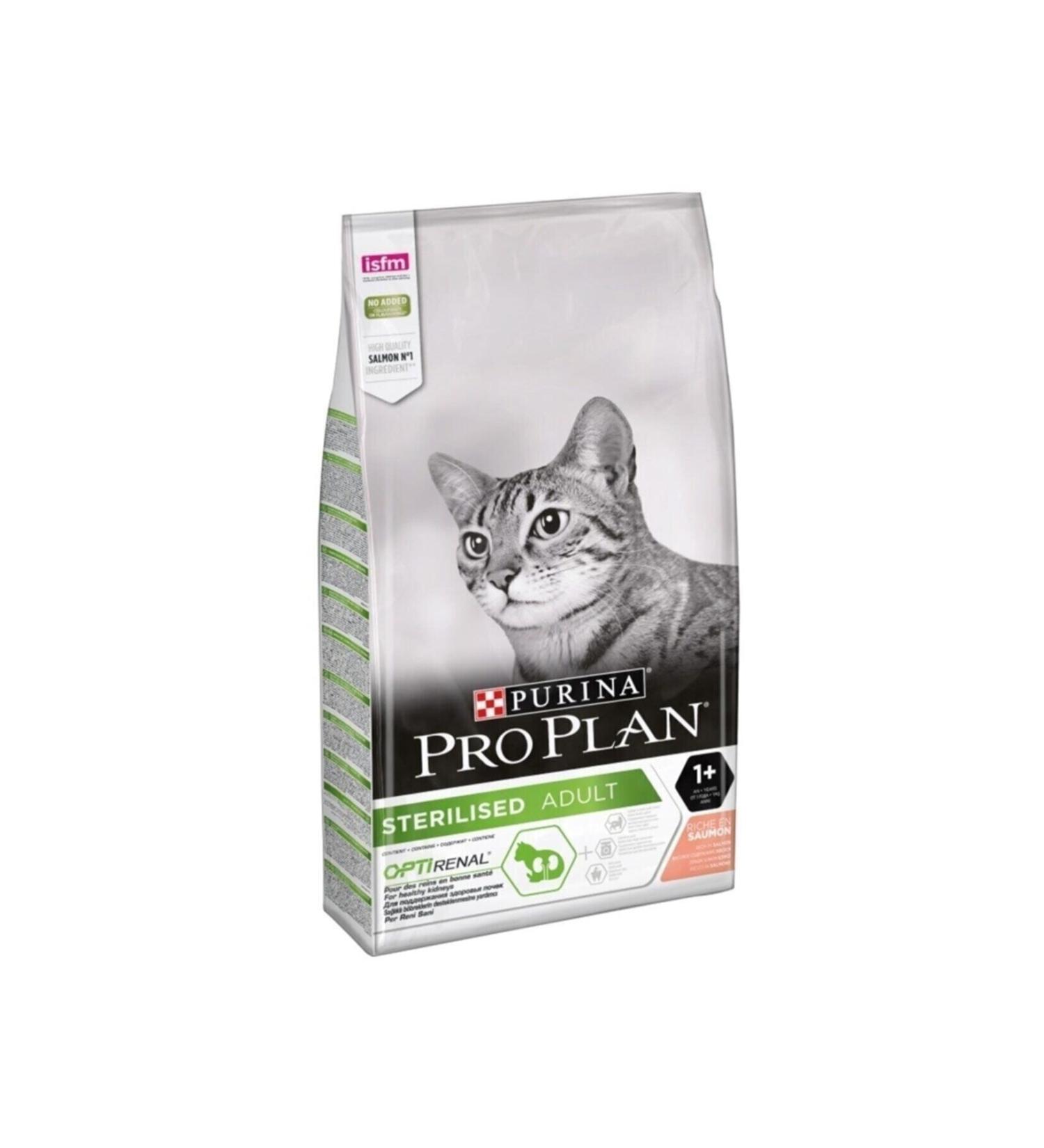 Purina Pro Plan Sterilized Salmon Adult Cat Food 1.5 Kg
