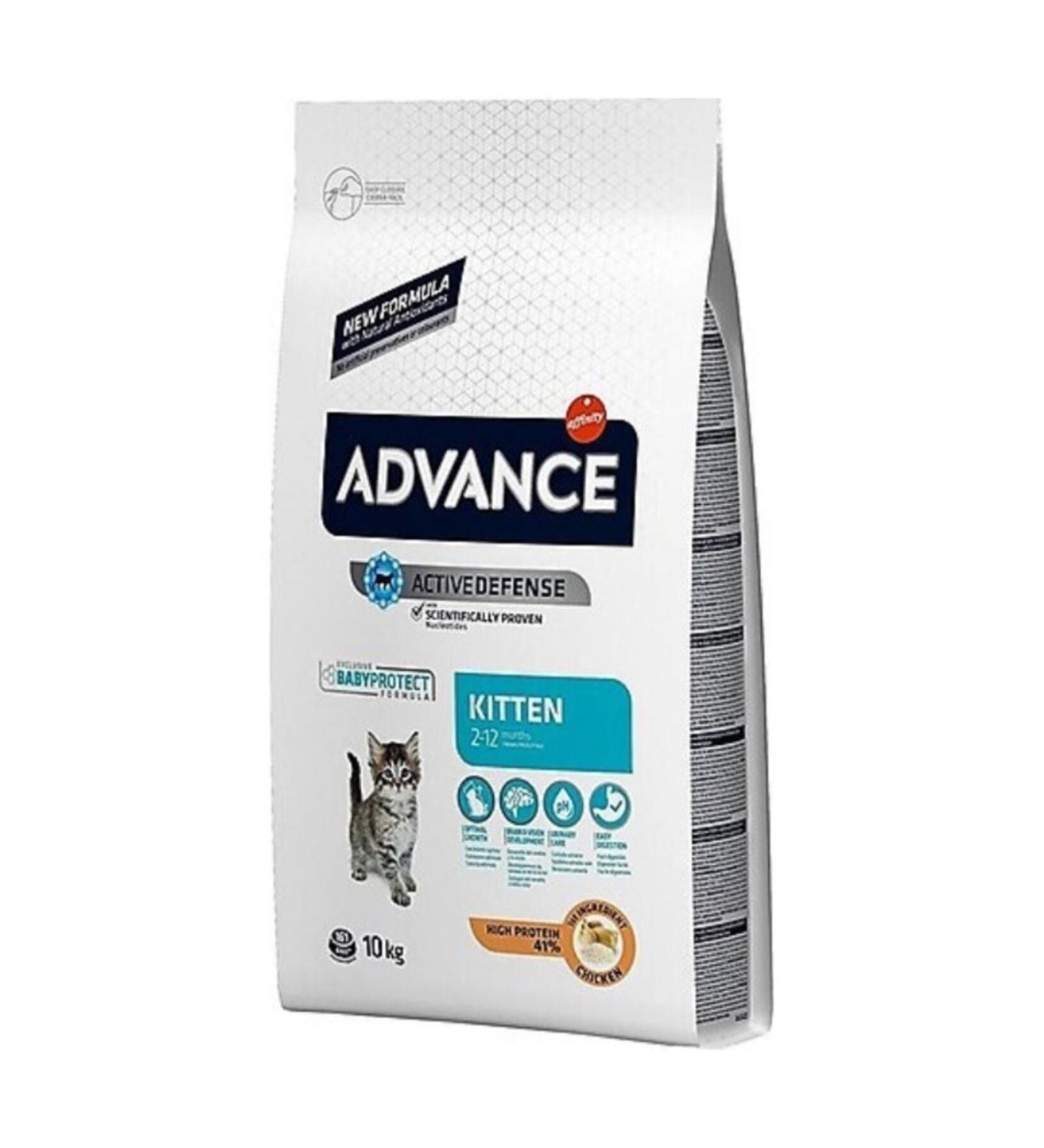 Advance Kitten Chicken Kitten Cat Food 10 Kg