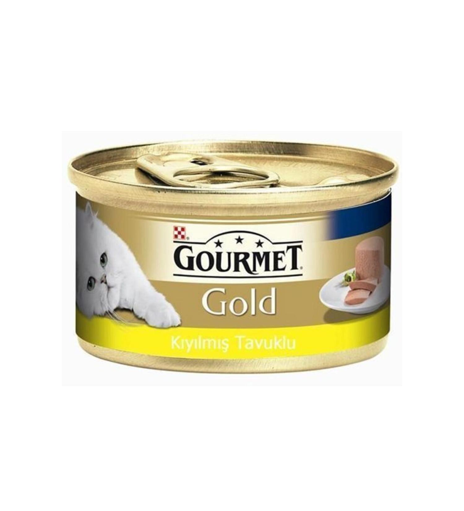 Gourmet Shredded Chicken Canned Adult Cat Food 85g x12