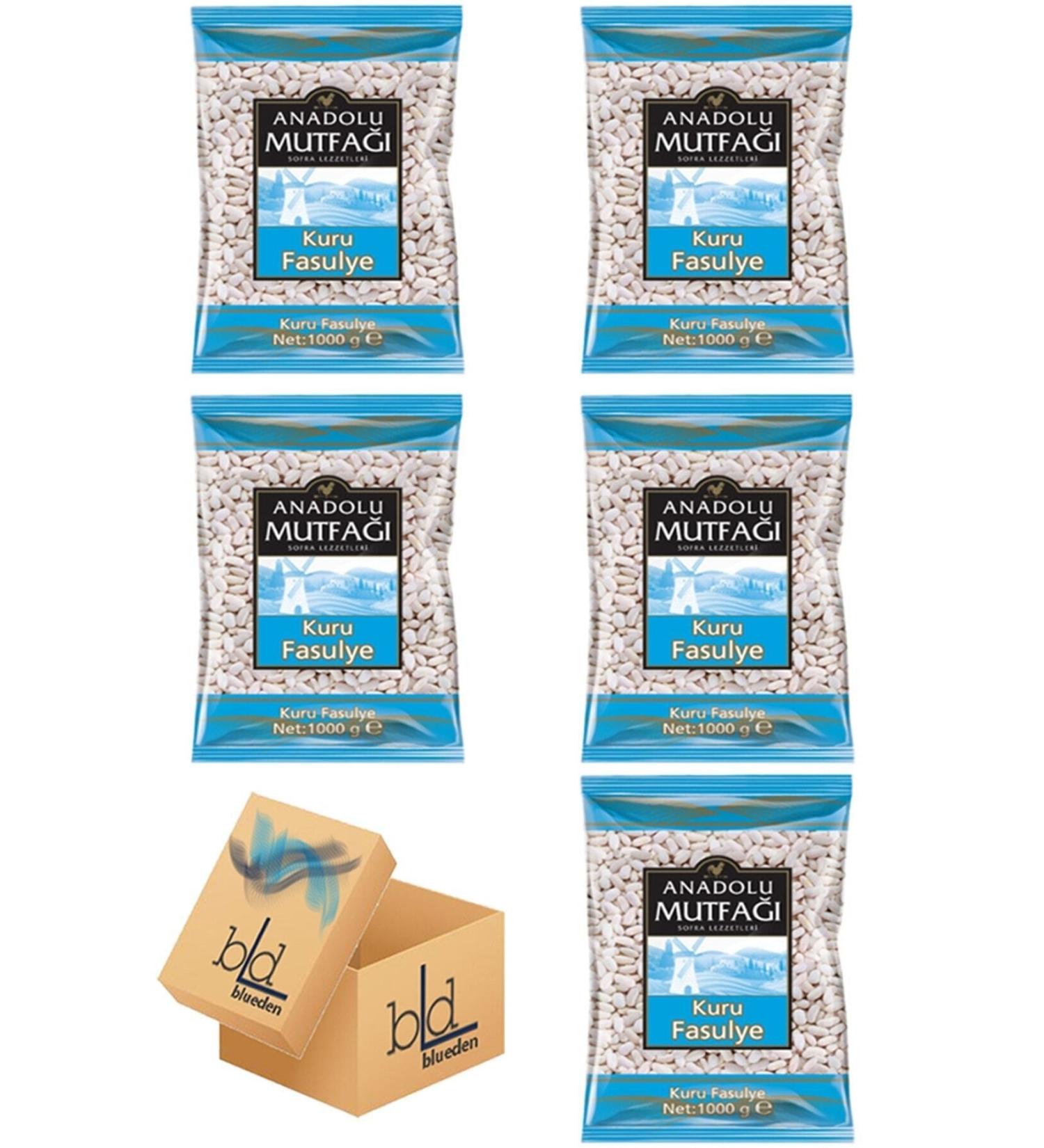 Blueden Anatolian Cuisine Dry Beans 1kg X 5 Pieces