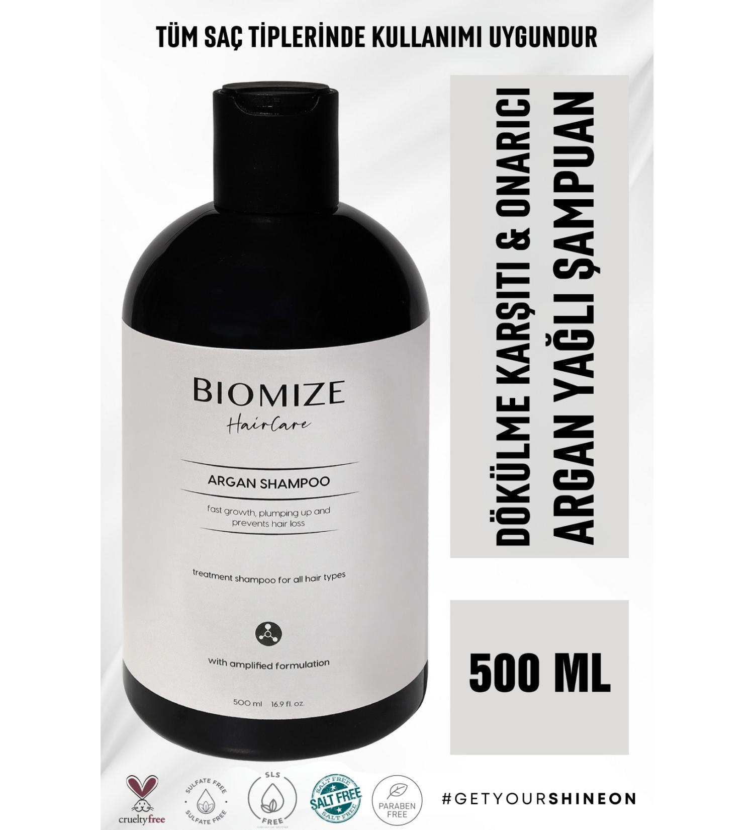 Biomize Anti Hair Loss Argan Oil Salt-Free Shampoo