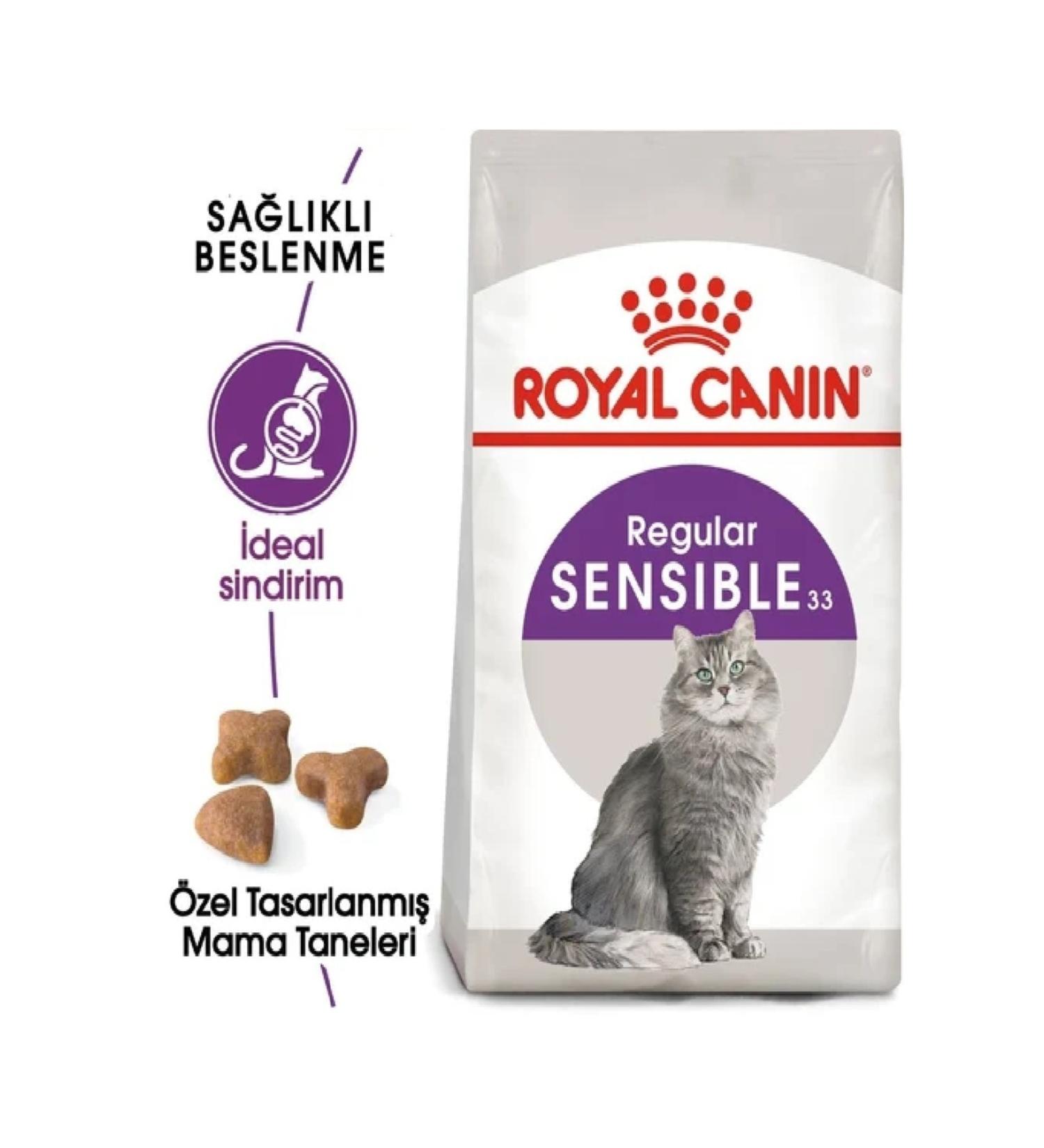 Royal Canin Sensible 33 Sensitive Digestive System Support Cat Food 2 Kg