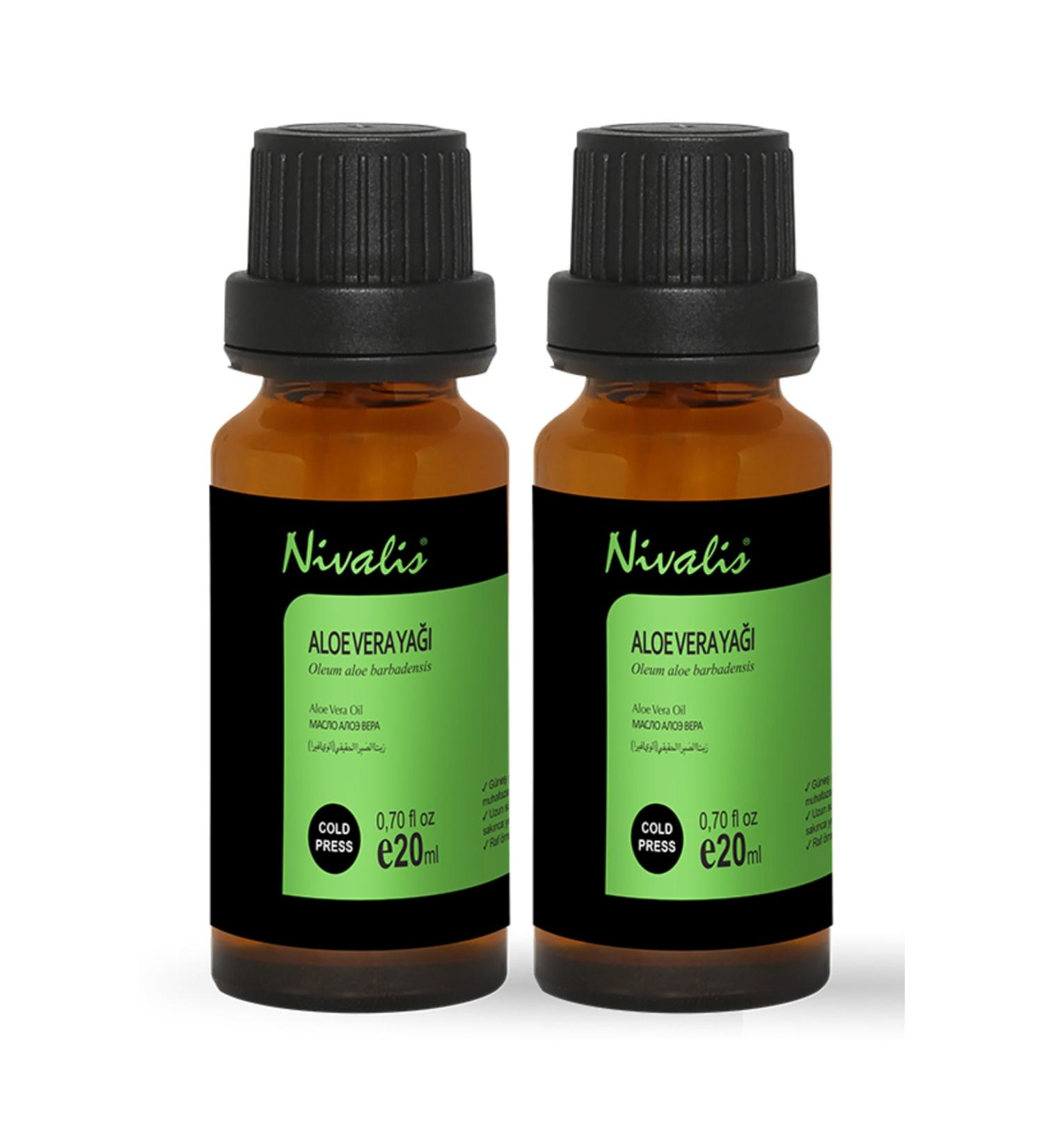 Nivalis 2 Aloe Vera Carrier Oil 20 Ml