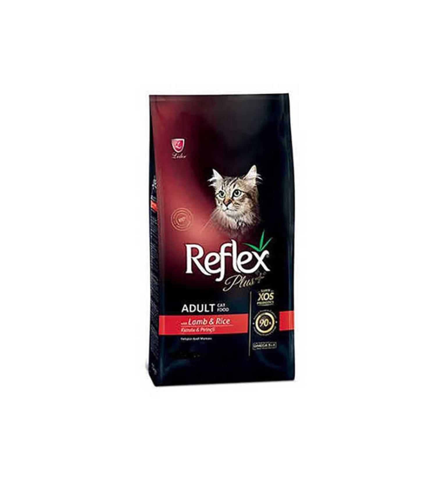 almirashop Reflex Plus Lamb and Rice Adult Cat Food 1.5 Kg