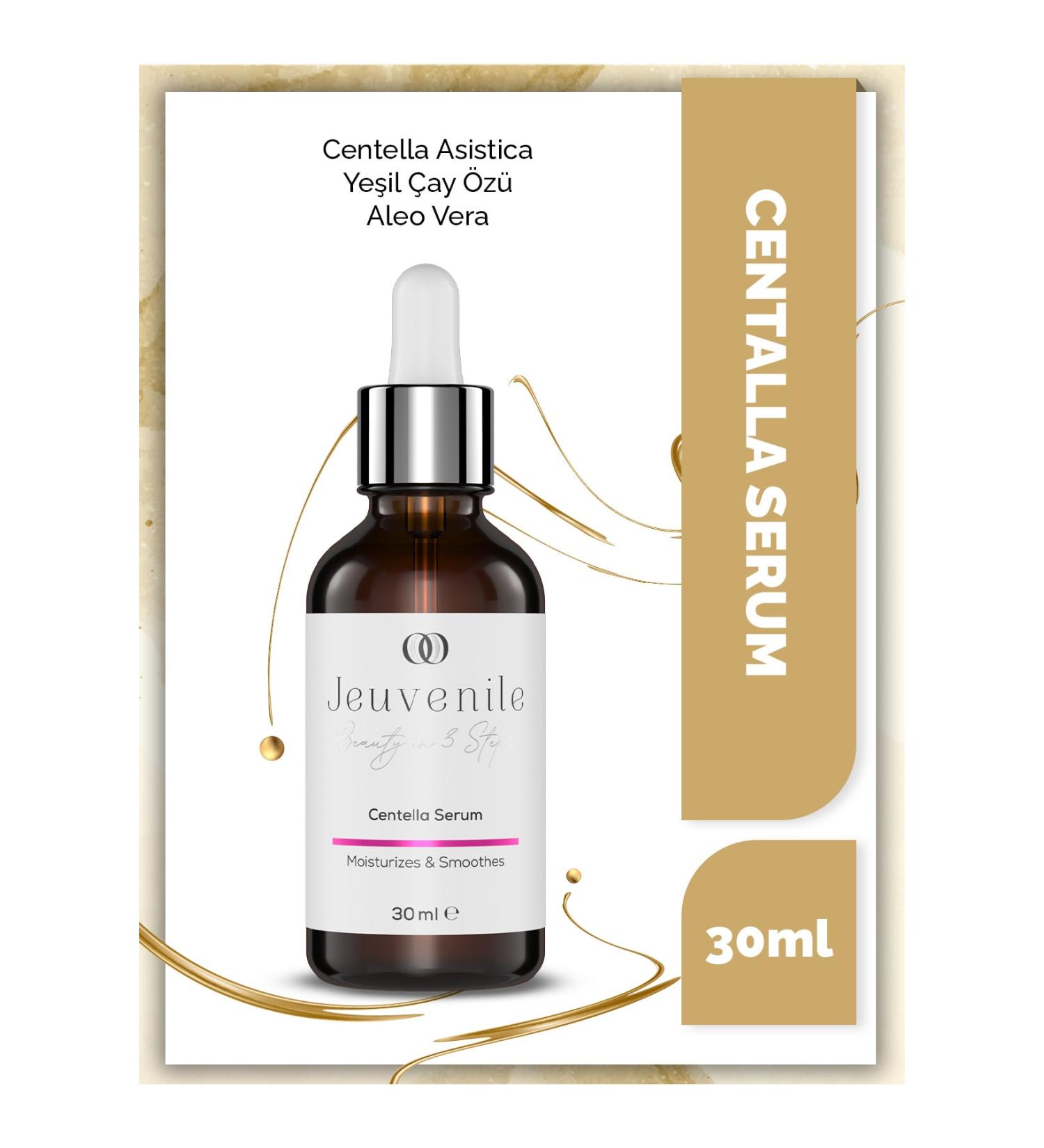 Jeuvenile Centella Serum - Barrier Repair Moisturizer (Centella Asistica Green Tea Extract Aloe Vera) - Buy Online on GoSupps.com