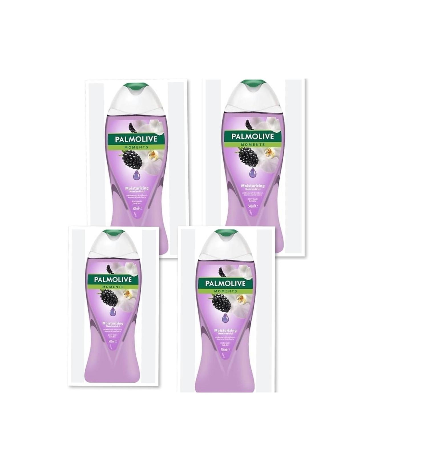 Palmolive Moments Blackberry Orchid 500 ml Shower Gel (4pcs)