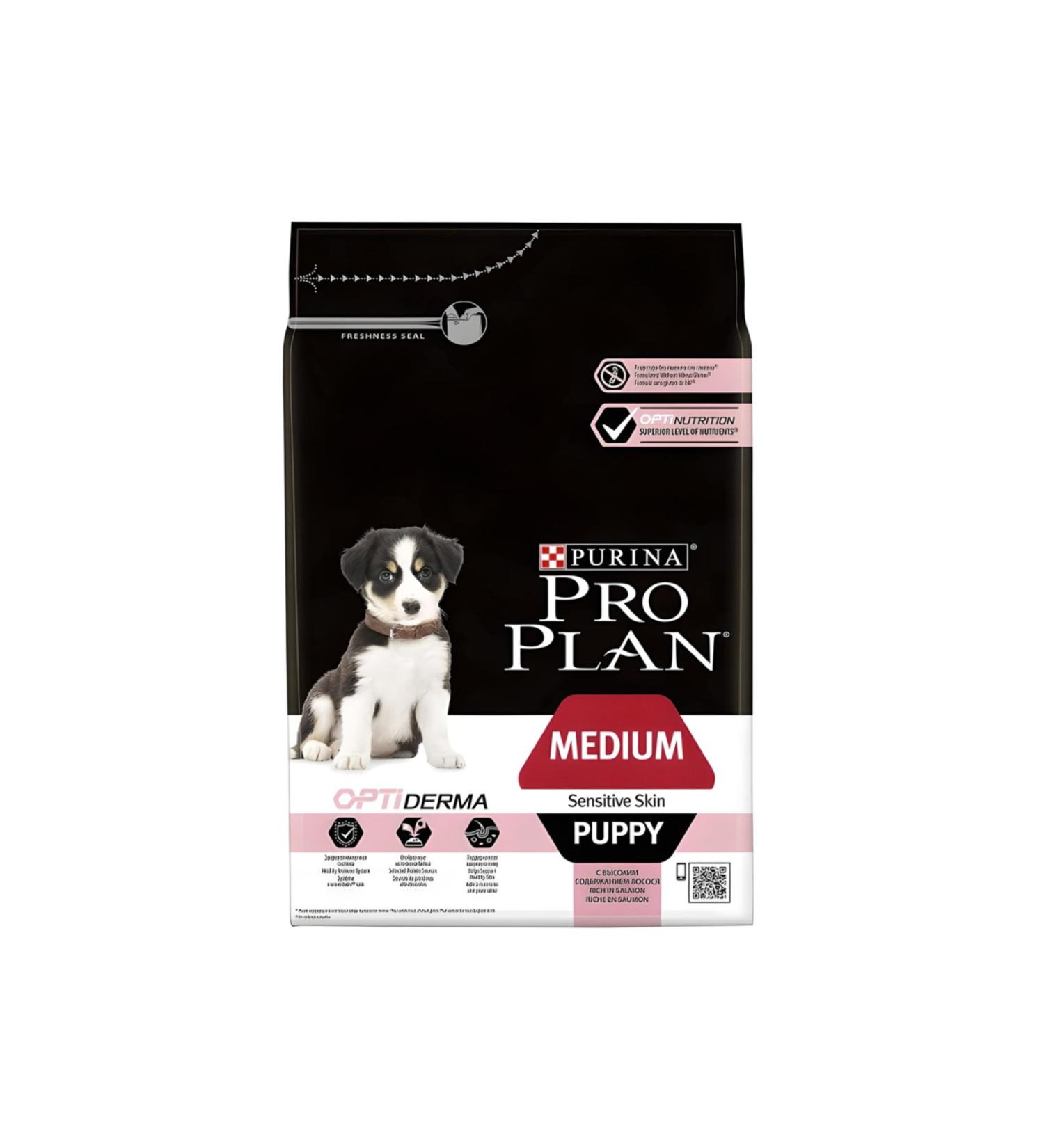 Pro Plan Pro Plan Puppy Medium Sensitive Salmon Puppy Food 12 Kg - FarmaPets