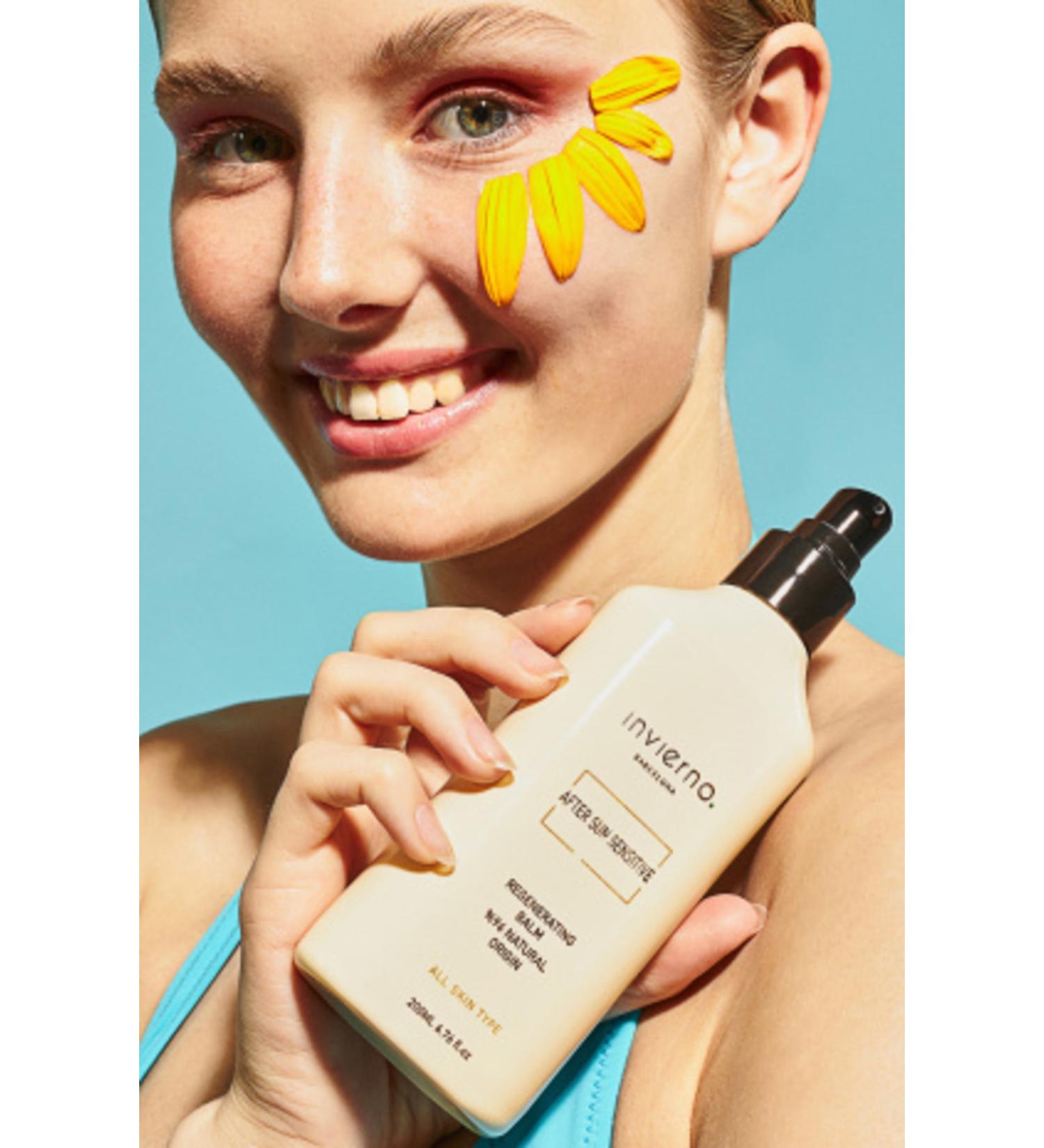 Invierno Barcelona LLC. Aloe Vera & Chamomile After Sun Soothing Cream 200ml - Buy Online on GoSupps.com