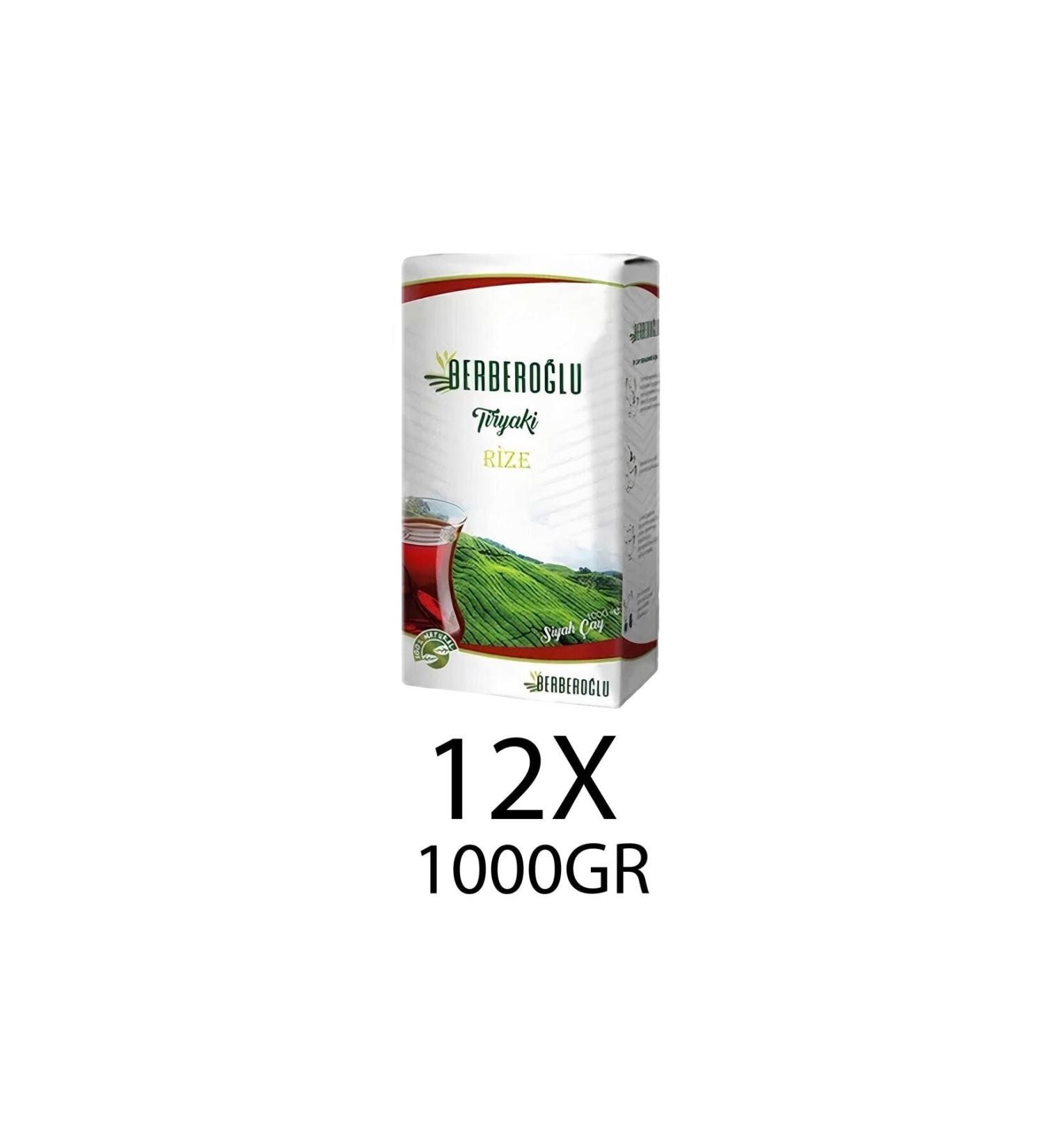 Berbero lu Berbero lu Tiryaki Tea 12 KG 1 BOX
