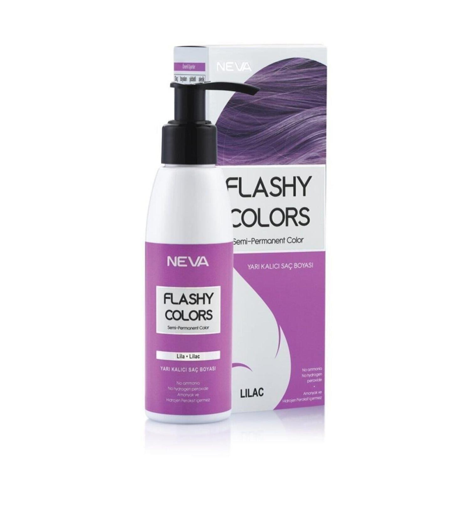 Flashy Colors Semi Permanent Hair Dye - Lilac 100 ml