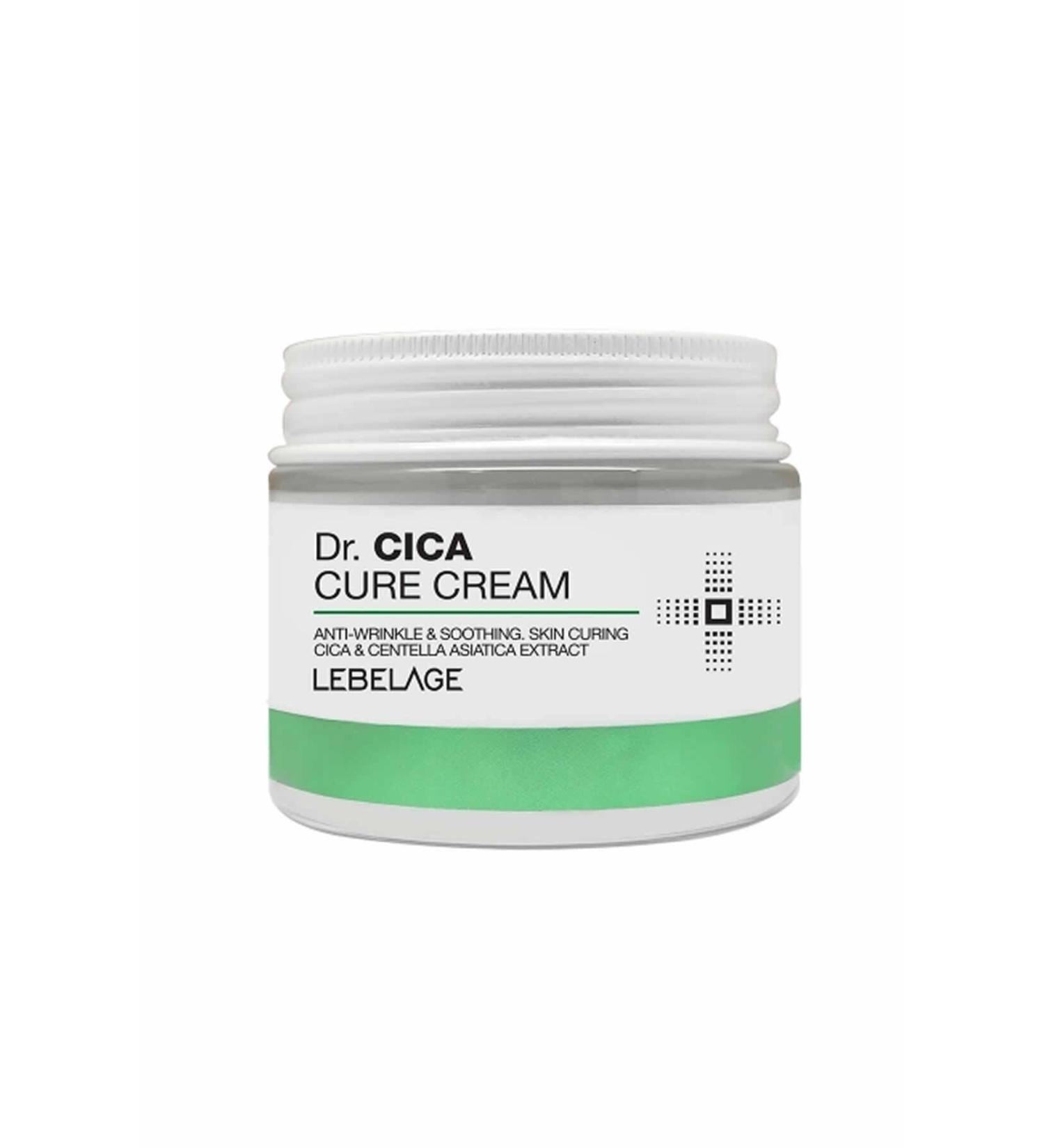 LEBELAGE Centella Asiatica Soothing Repairing Care Cream Dr Cica Cure Cream - Buy Online on GoSupps.com