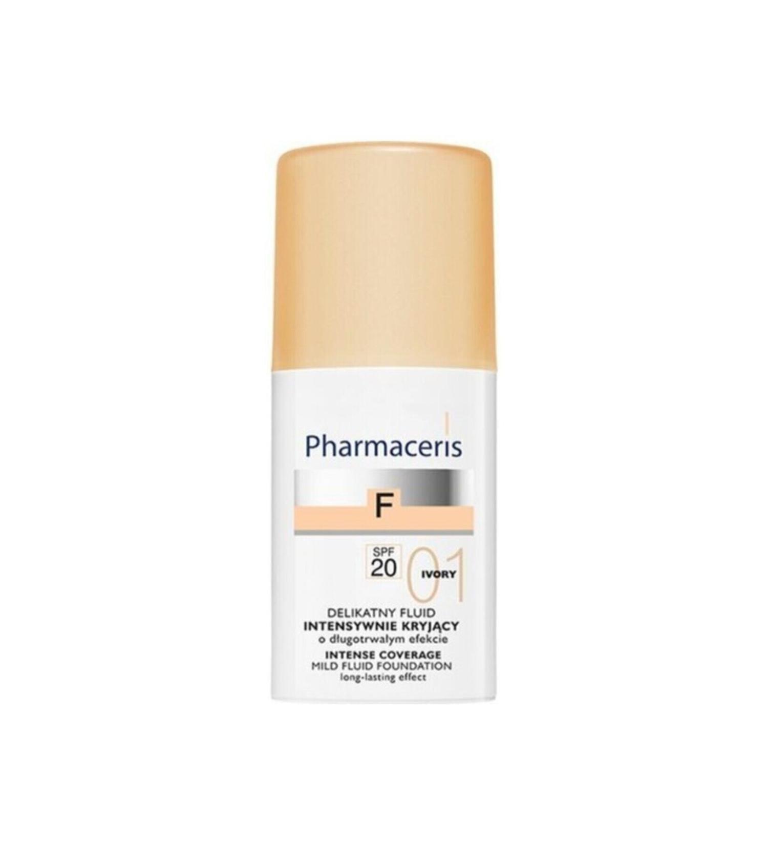 Pharmaceris Intensive Coverage Light Liquid Foundation Spf 20