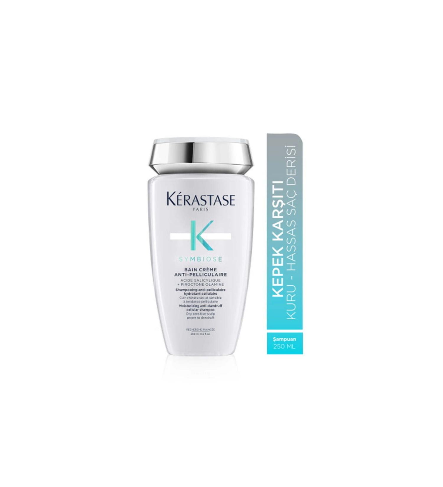 Kerastase Symbiose Purifying Moisturizing Anti-Dandruff Shampoo for Dry Hair 250ml