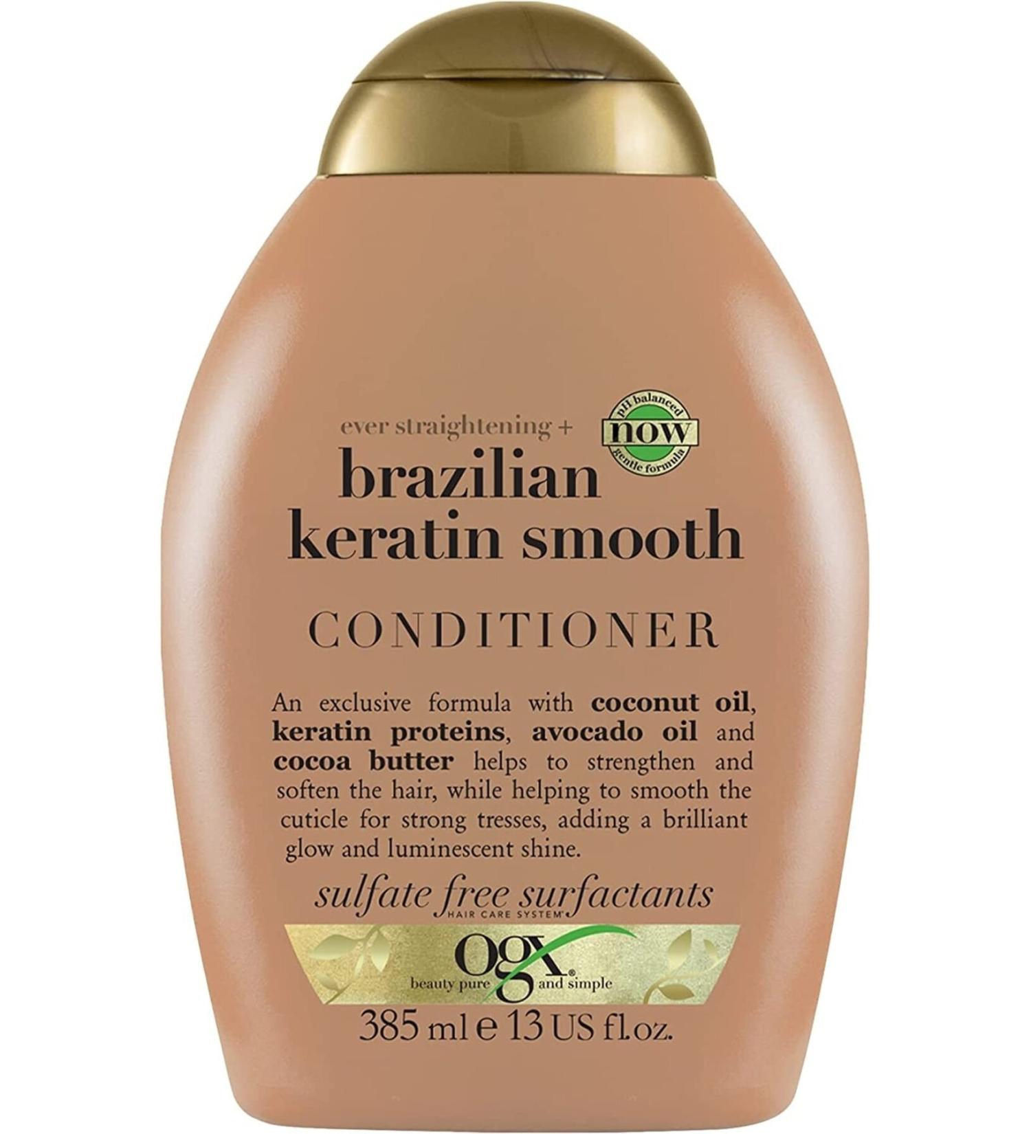 Brazilian Keratin Smooth Hair Conditioner 385 ml