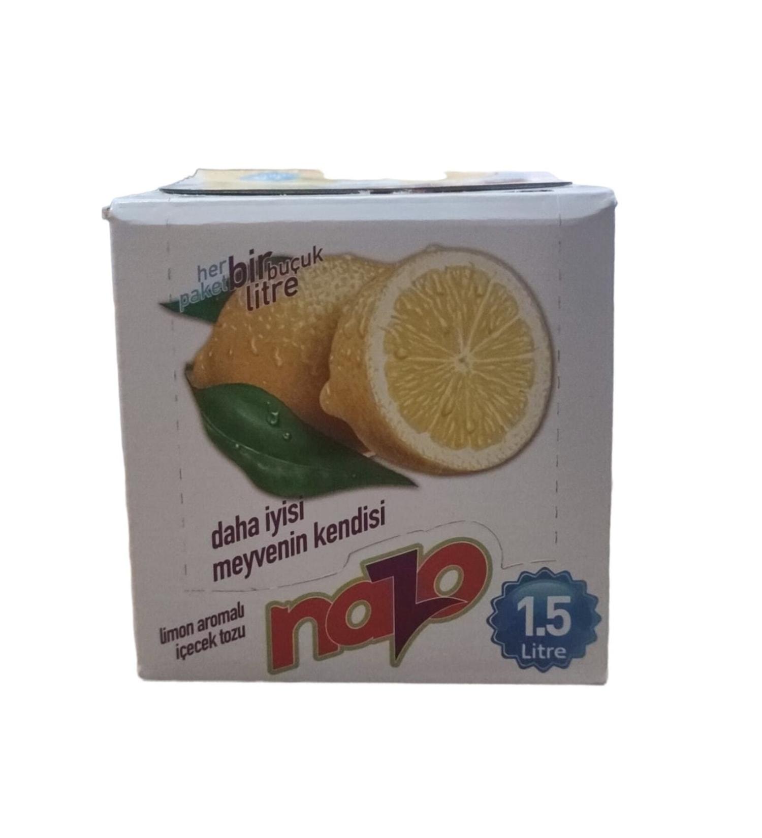 NAZO Lemon Flavored Powder Drink 24pcs