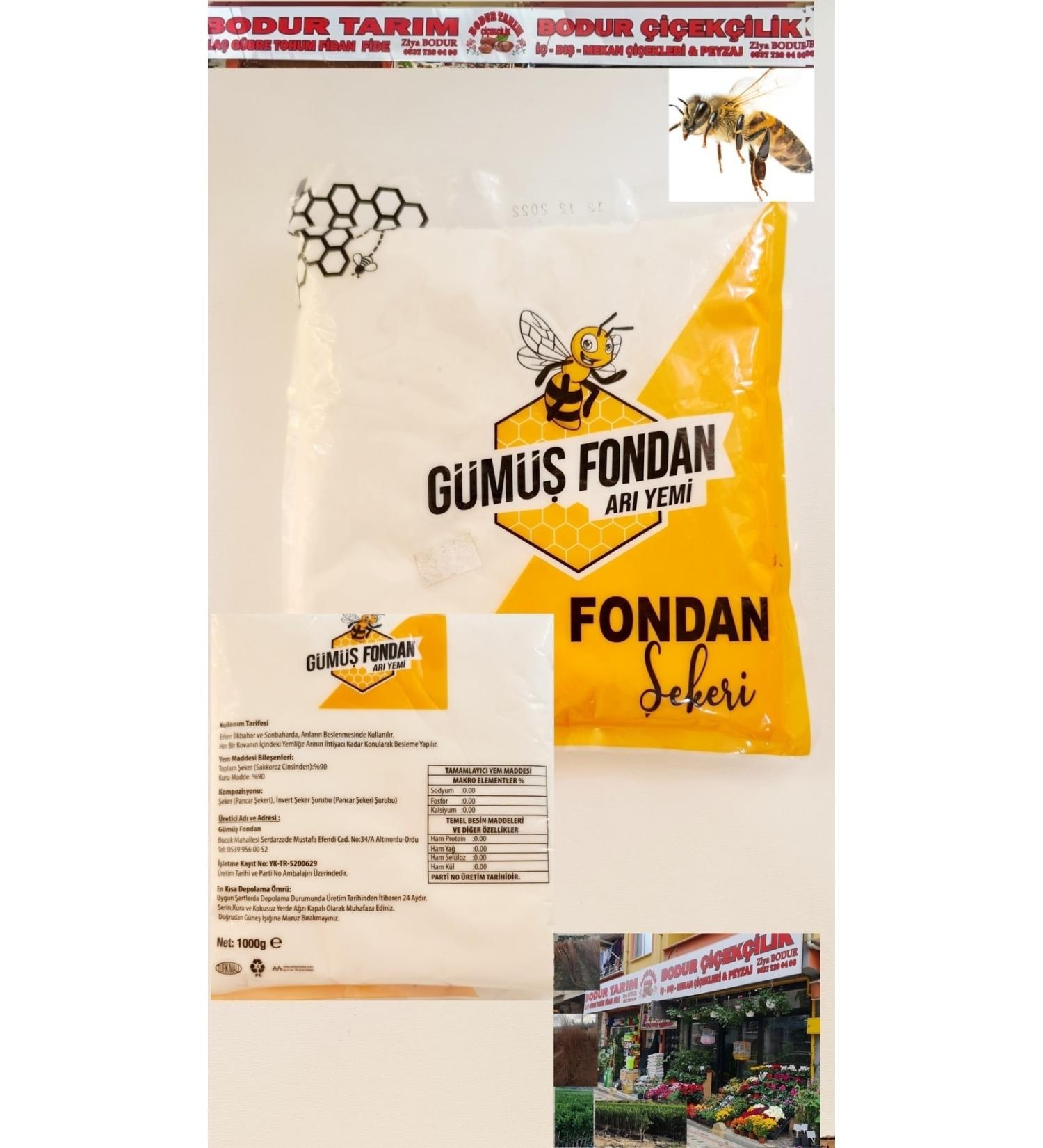 BODUR TARIM Bulancak Fondant Sugar Cake Bee Food 1 Kg