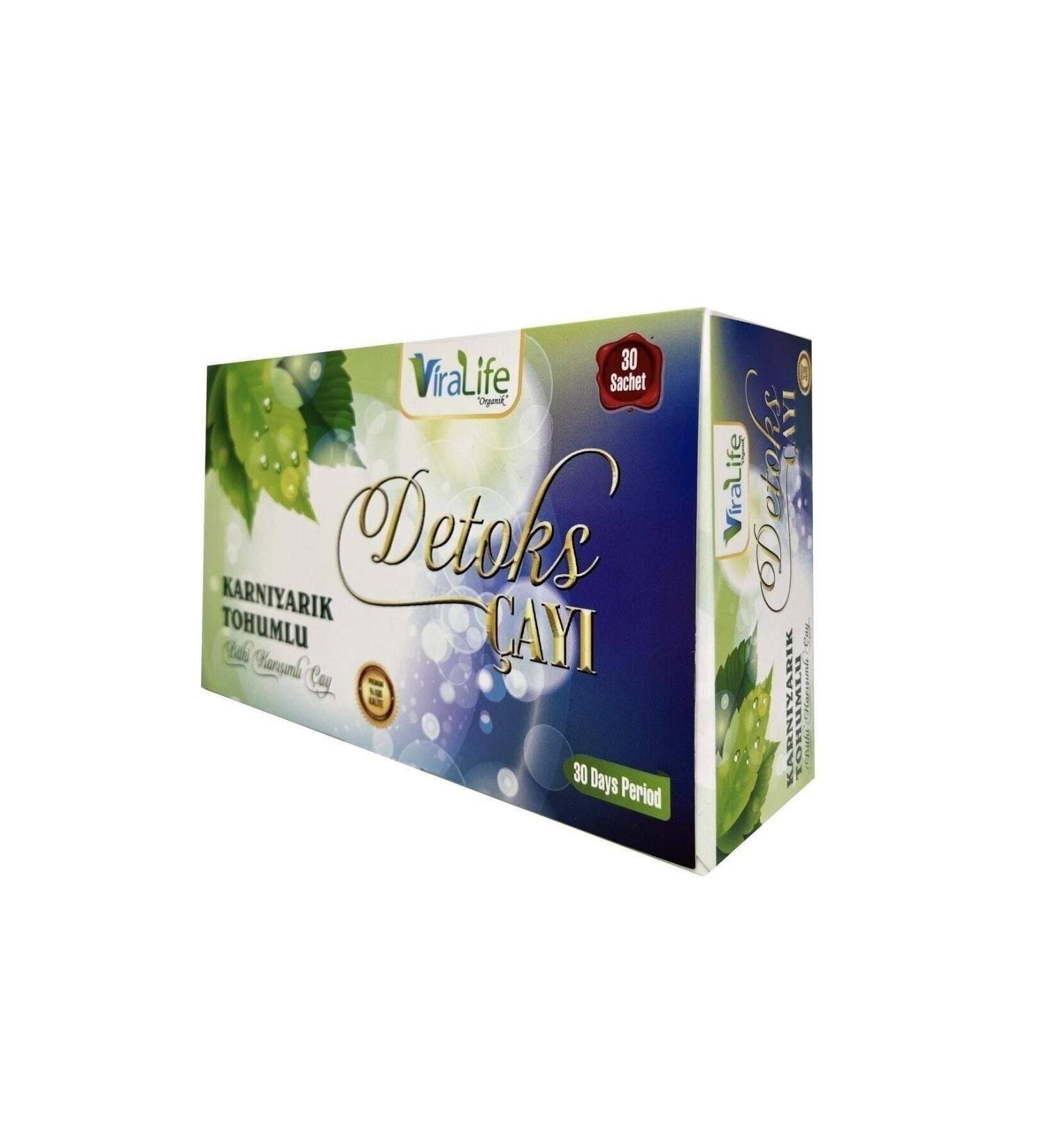 ViraLife Organic Detox Tea - Buy Online on GoSupps.com