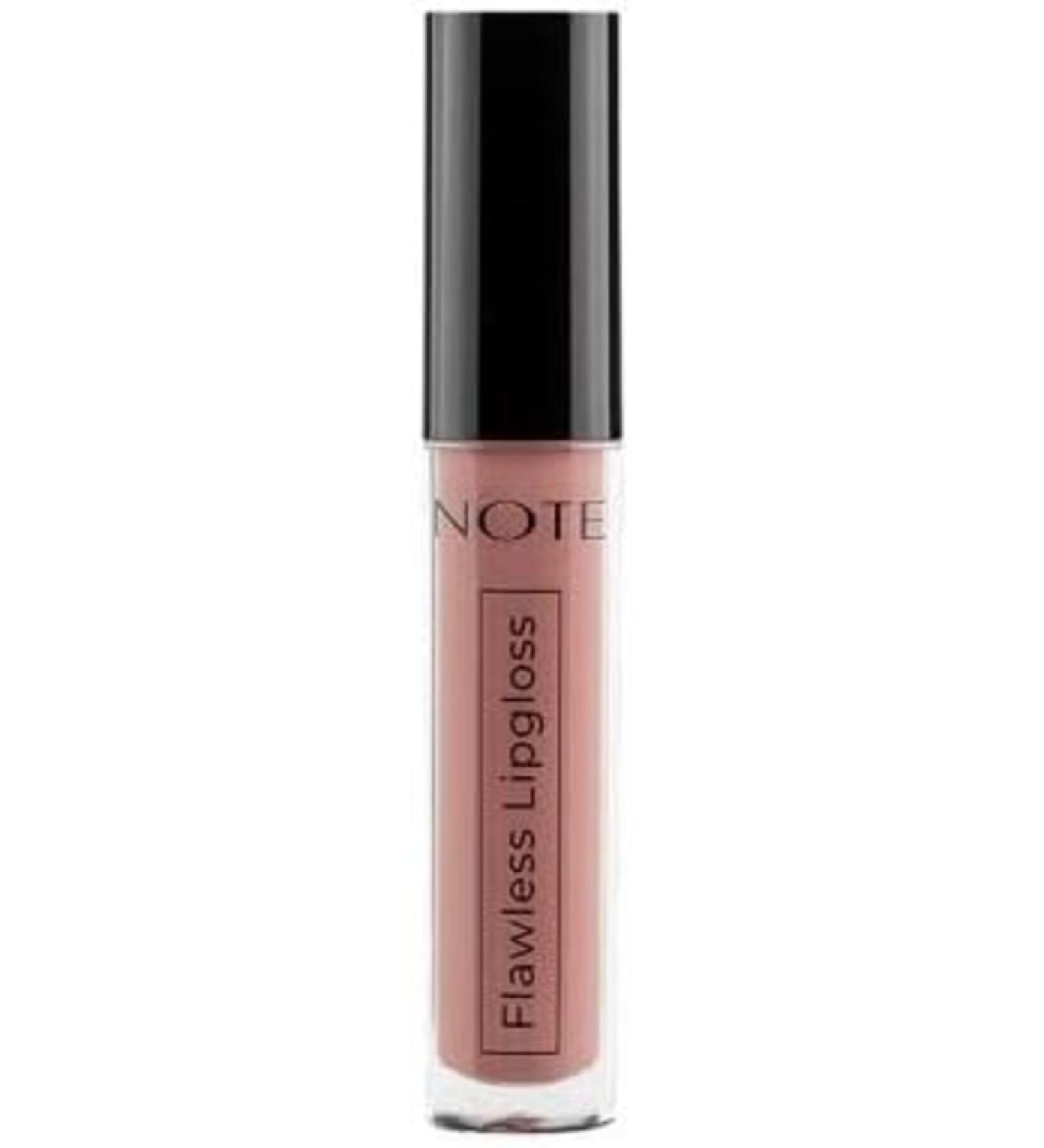 Flawless Lipgloss Moisturizing Effect Shiny Lipstick 04 Smell Of Coffee - Nude