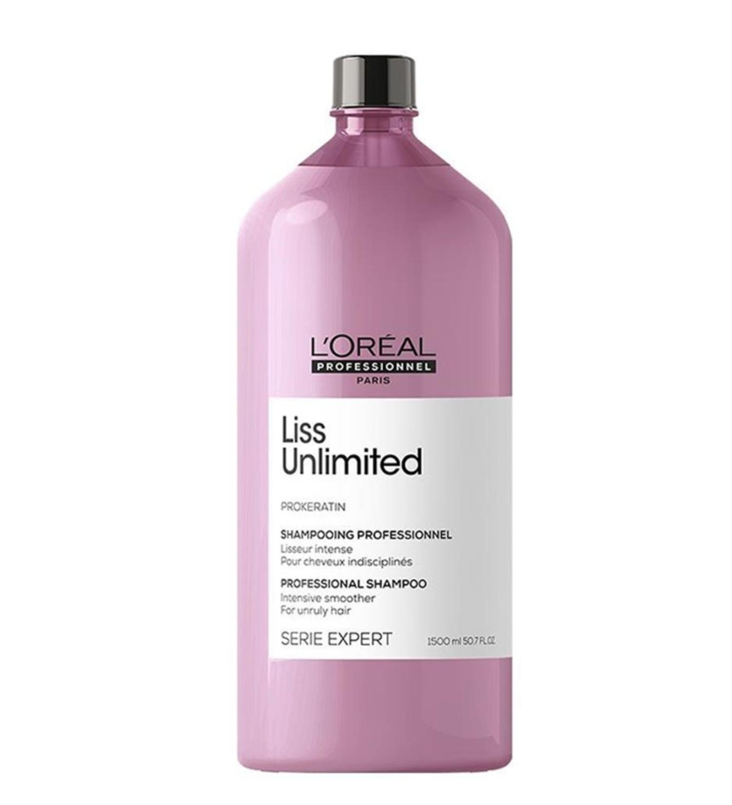 MYKOZMETIC Loreal Serie Expert Liss Unlimited Shampoo 1500 ml