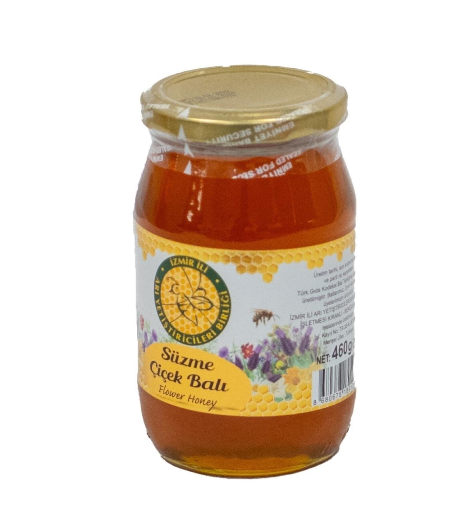 Izmir Province Beekeepers Union Flower Honey 460 Gr - Buy Online on GoSupps.com