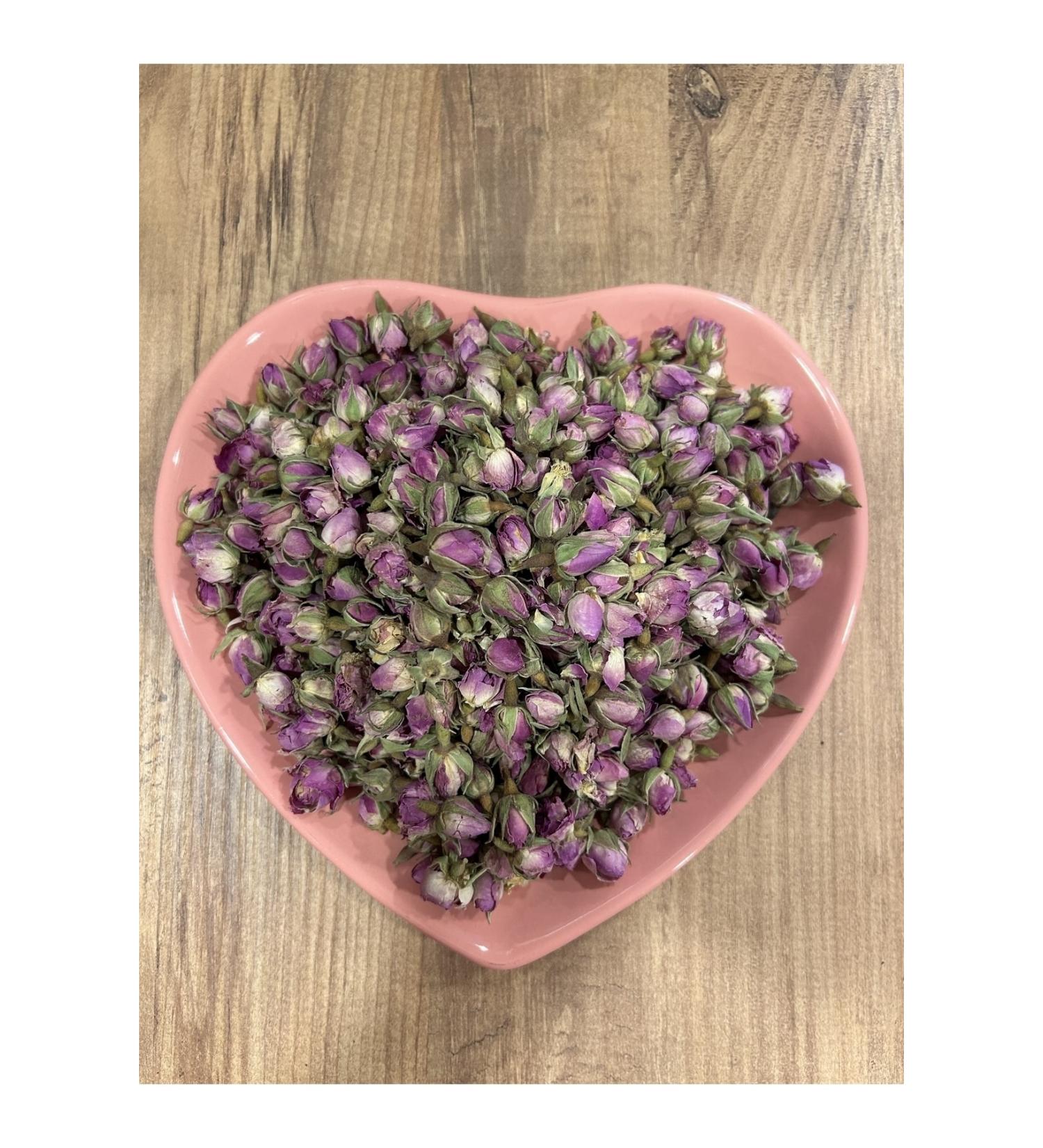 NATURAL LIFE HEALING HOUSE Bud Pink Rose Dried 100 gr Rose Tea - Buy Online on GoSupps.com