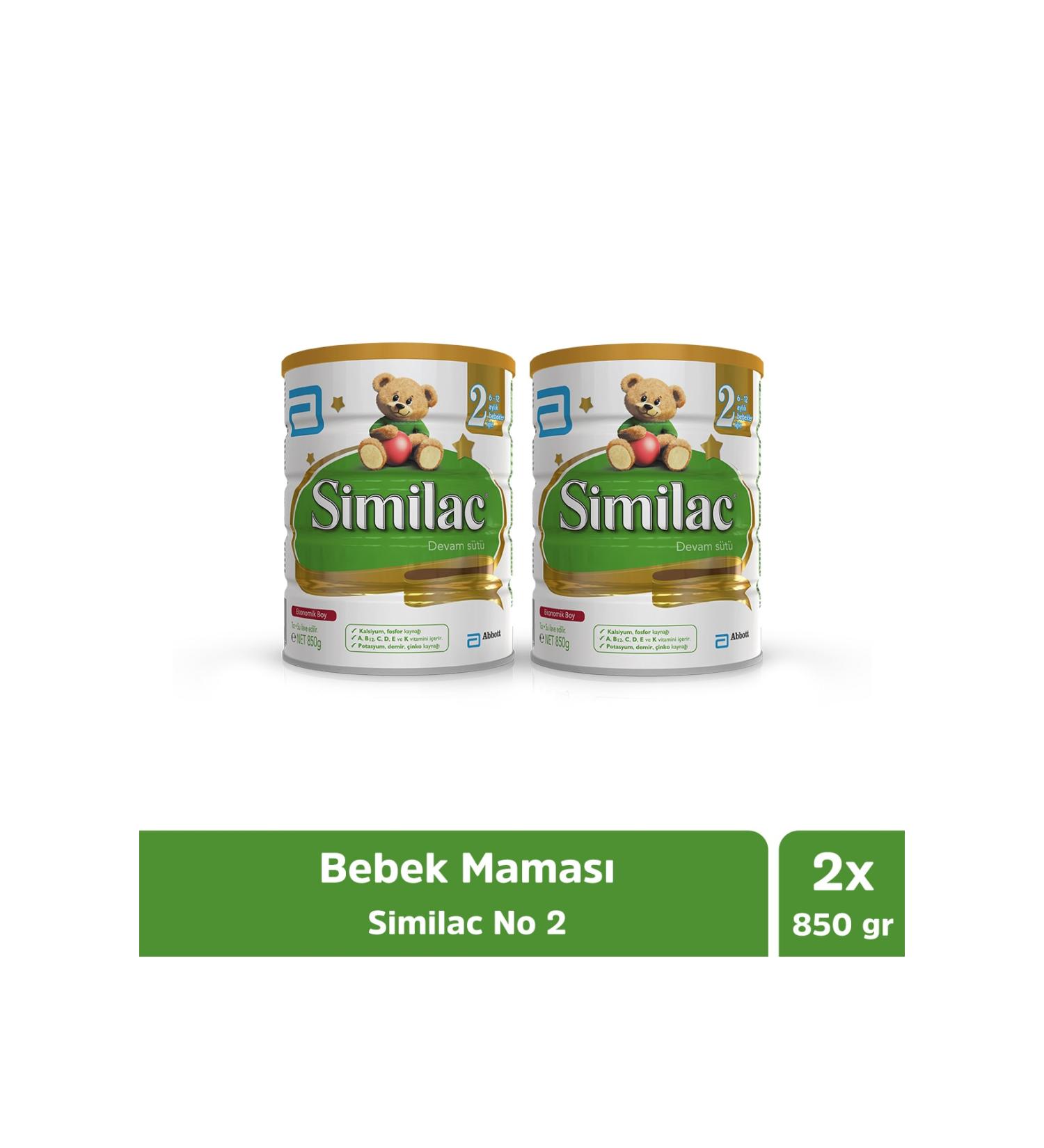 Similac Follow-On Milk Number 2 850 gr - 2 pieces