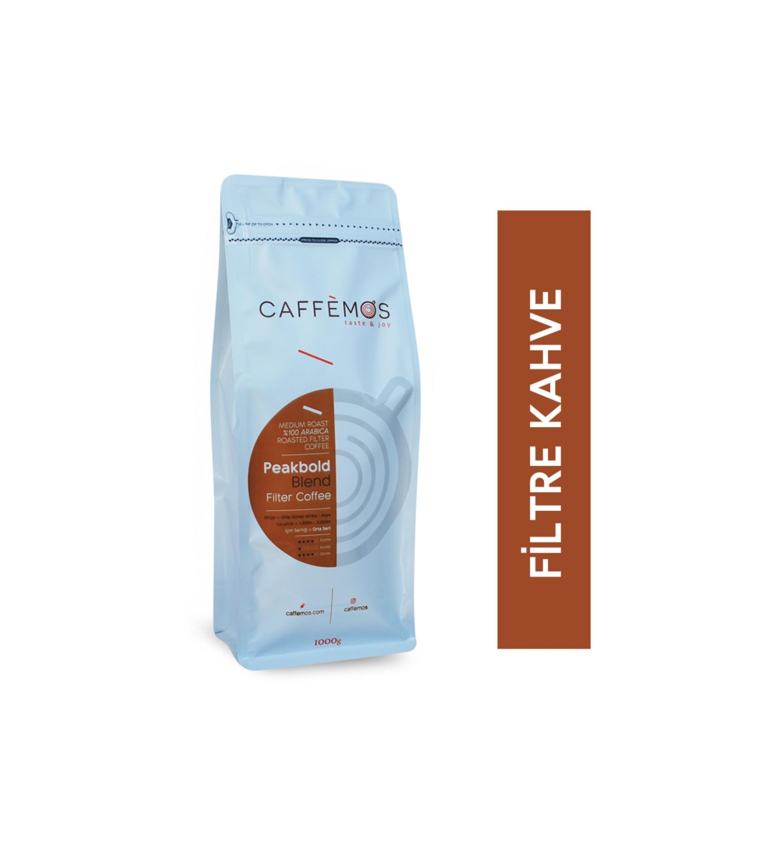 caff mos Peakbold Blend Filter Coffee - 1000 gr