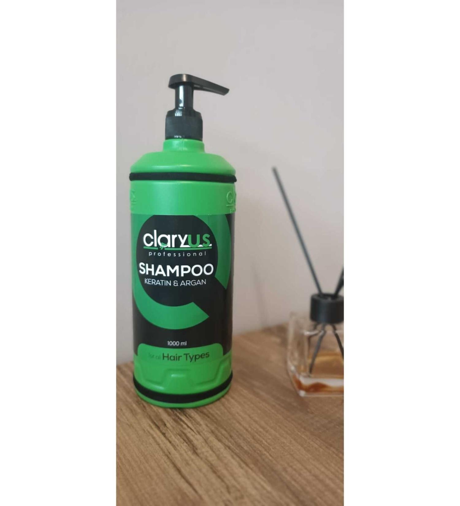 Claryus argan & keratin shampoo 1000 ml