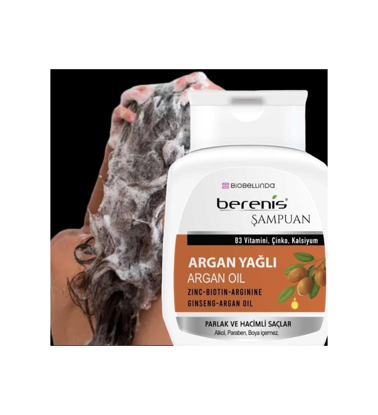 BioBellinda Berenis Argan Oil Shampoo 290 ml Shiny and Voluminous Hair