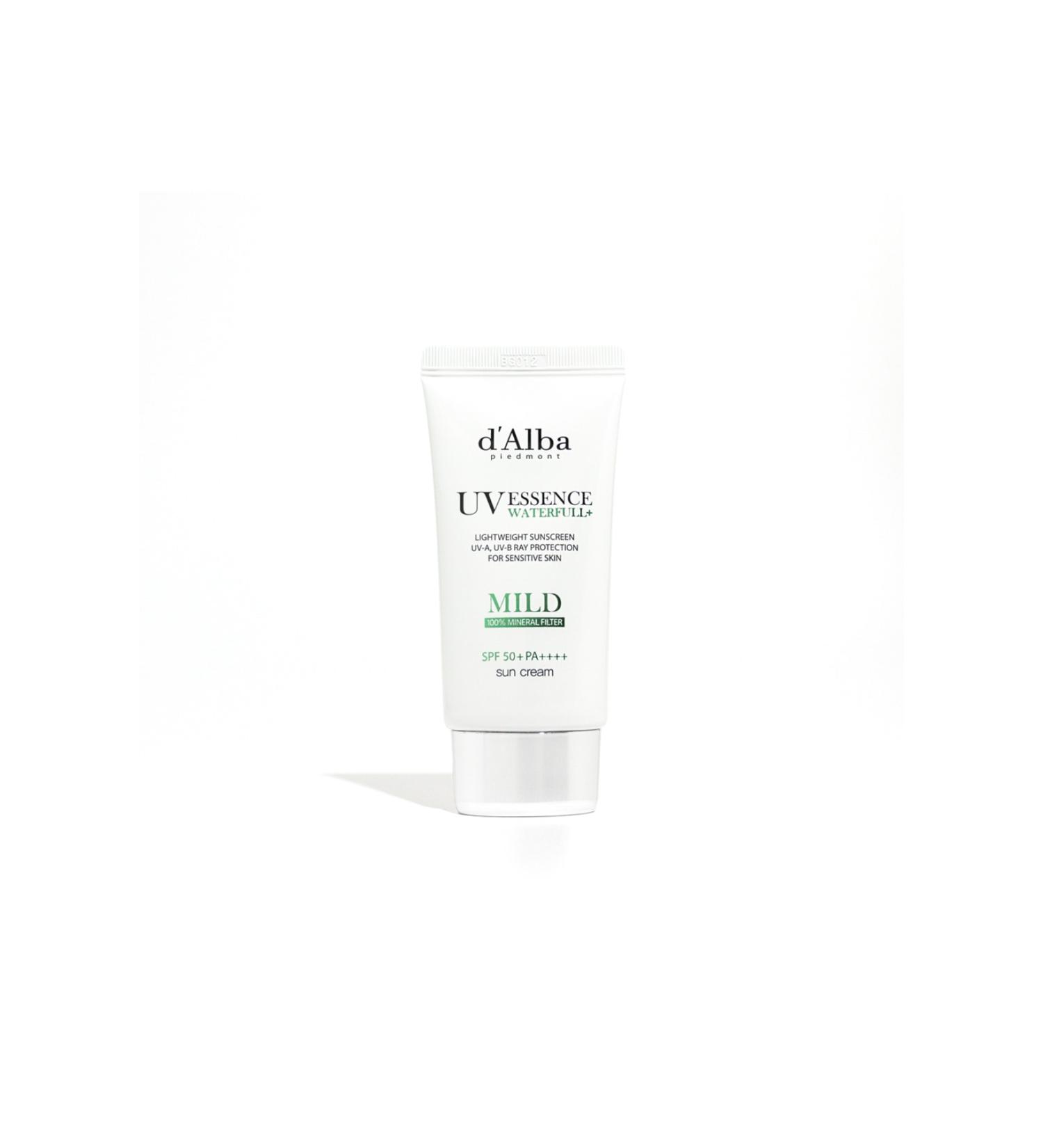 Dalba Waterfull Essence Mild Sun Cream SPF50+ 50ml - Sunscreen Cream