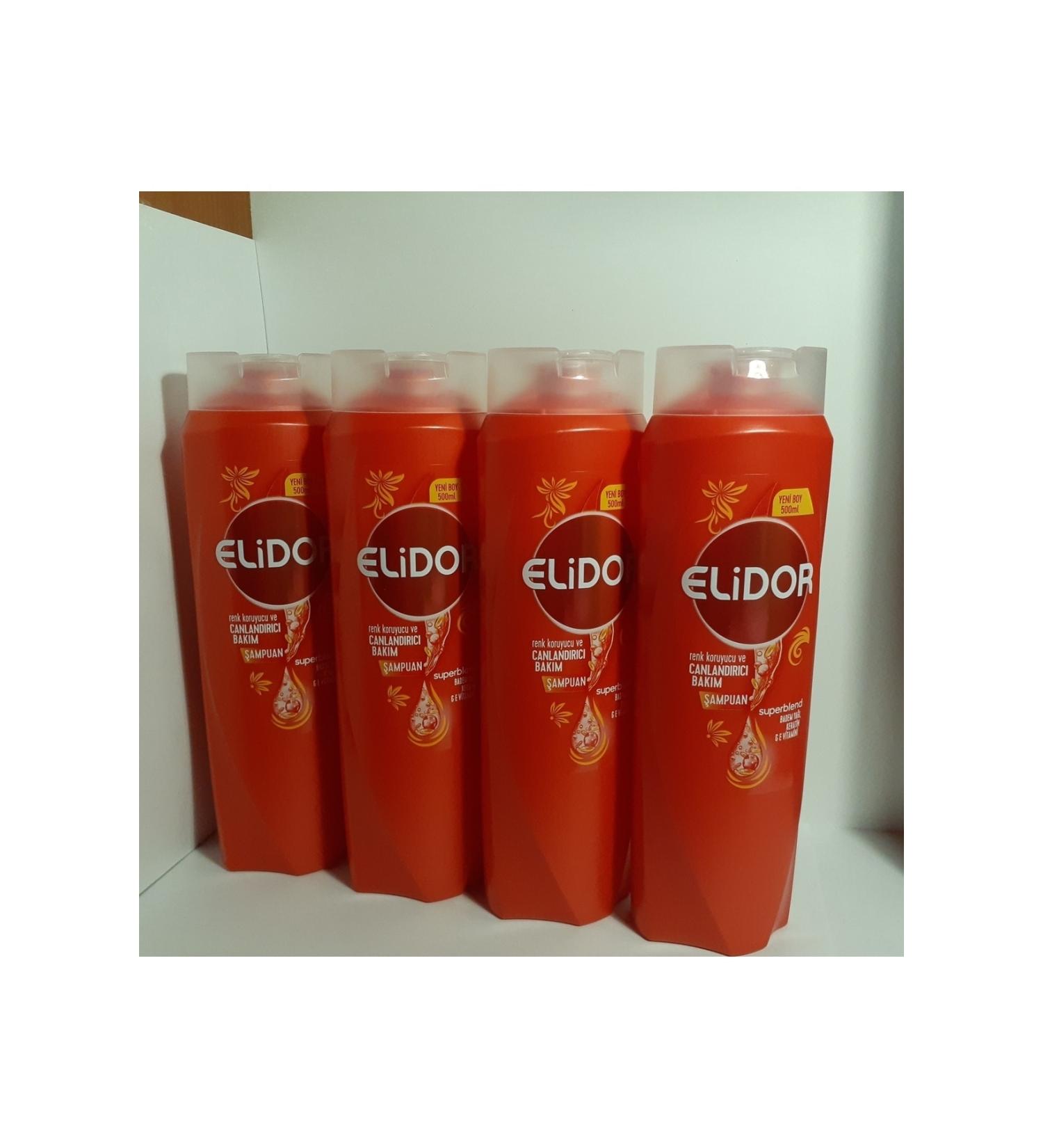 Elidor EL DOR COLOR PROTECTIVE CARE SHAMPOO 500 ML X 4 PIECES