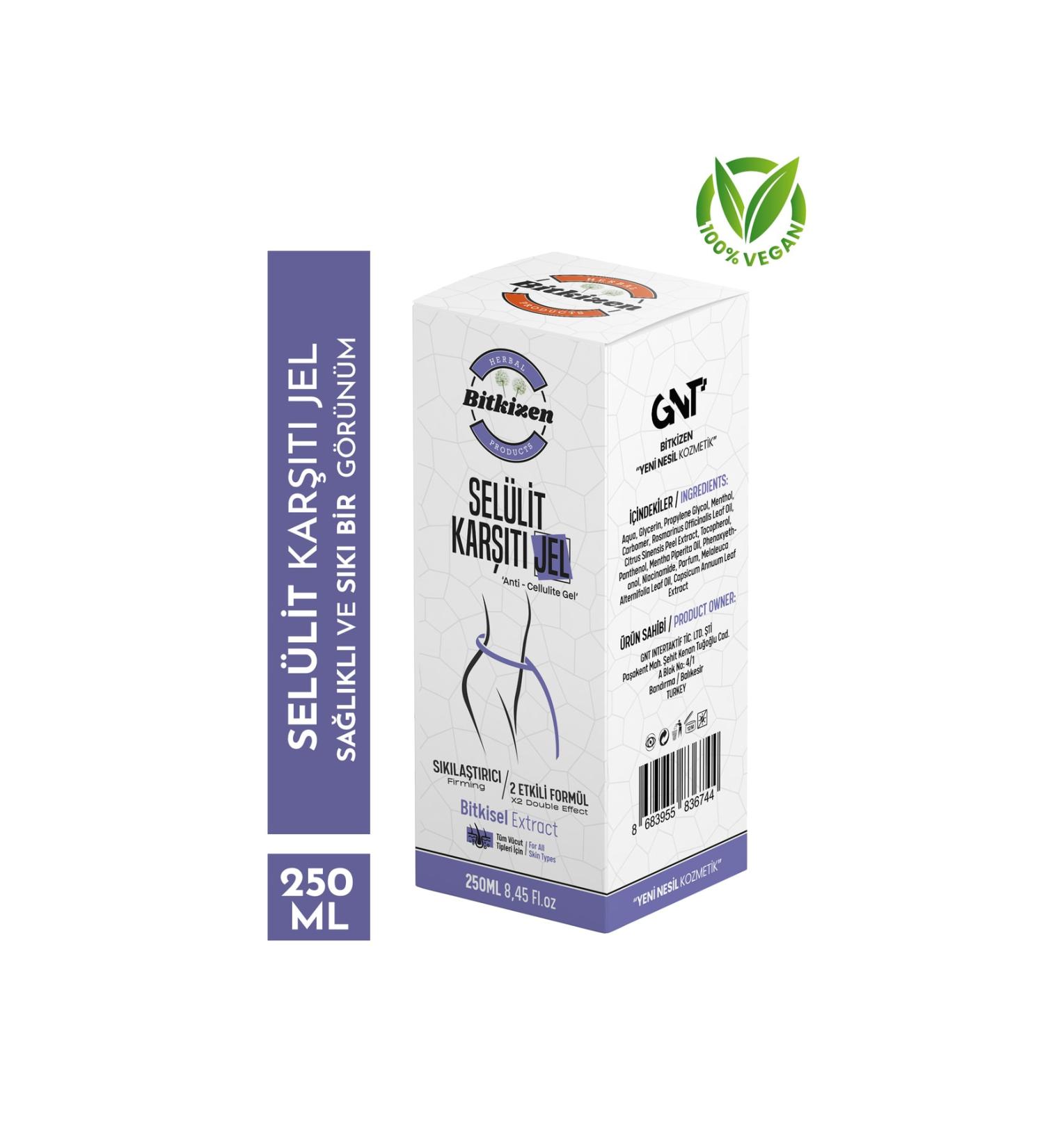 HERBIZEN Herbizezen Anti-Cellulite Gel 250ML