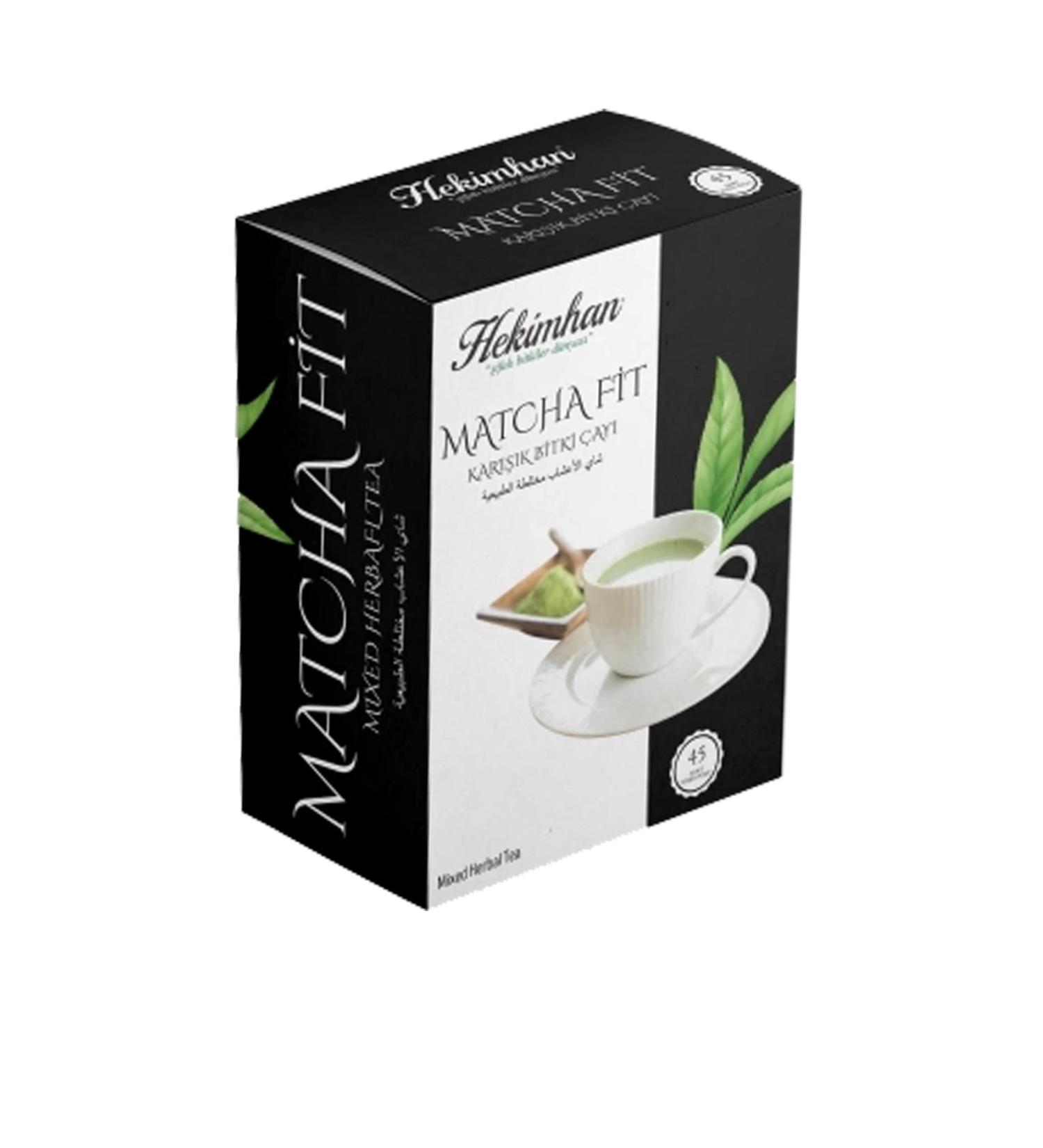 Ginger Organic Hekimhan Matcha Fit Mixed Herbal Tea Matcha Tea