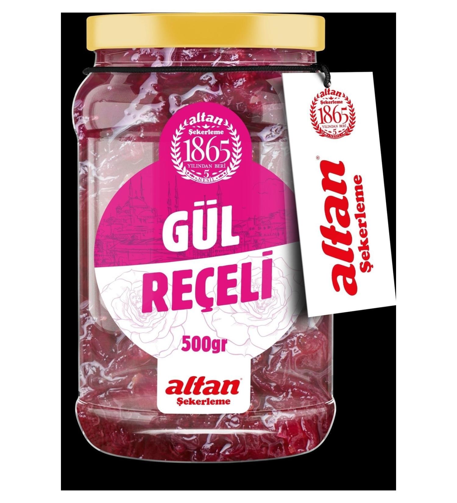 Altan ekerleme Rose Jam 500gr.