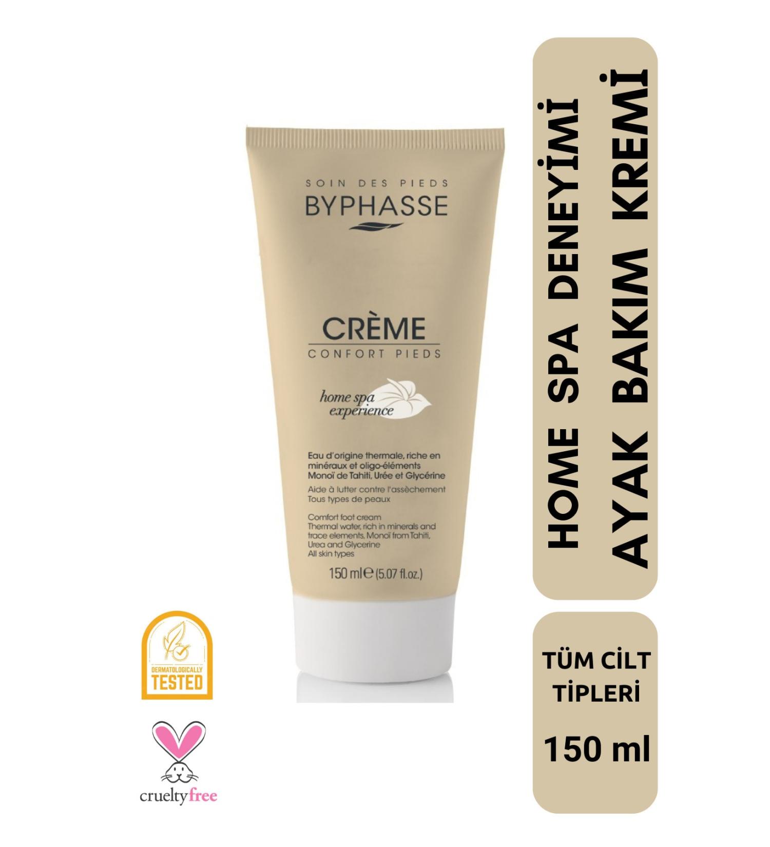 BYPHASSE Home Spa Foot Care Cream 150ml