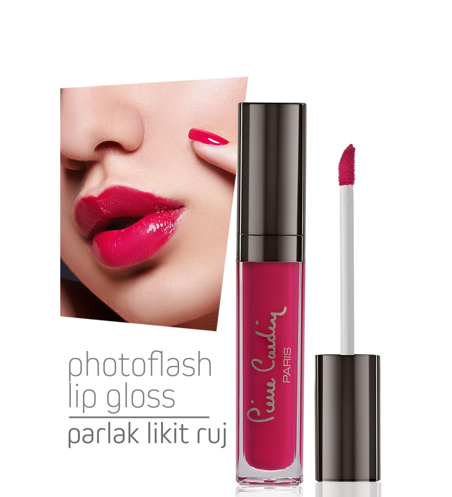 Pierre Cardin Photoflash Lipgloss - Shiny Liquid Lipstick - Cherry Blossom