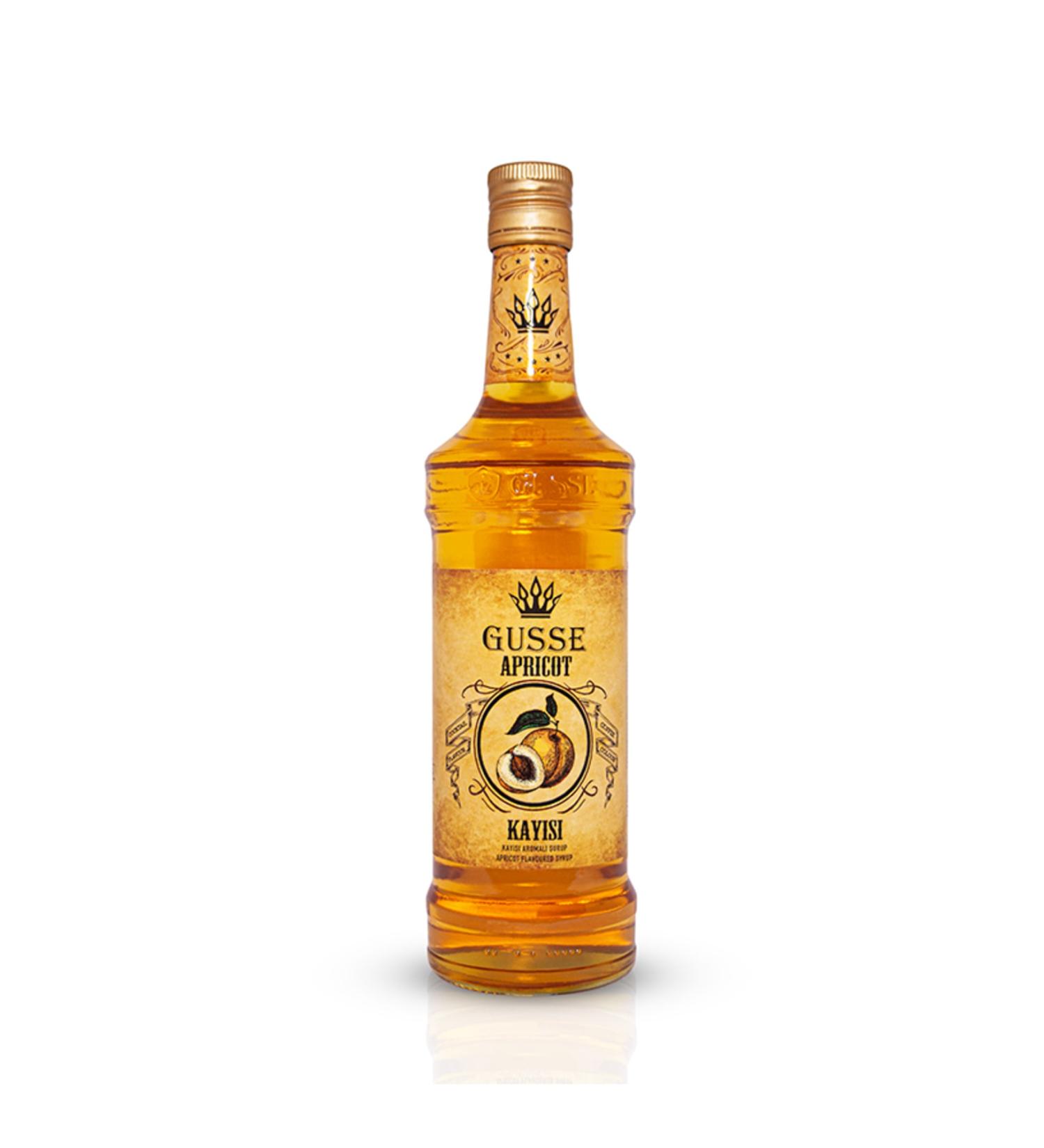 Gusse Apricot Flavored Cocktail Syrup 70 Cl