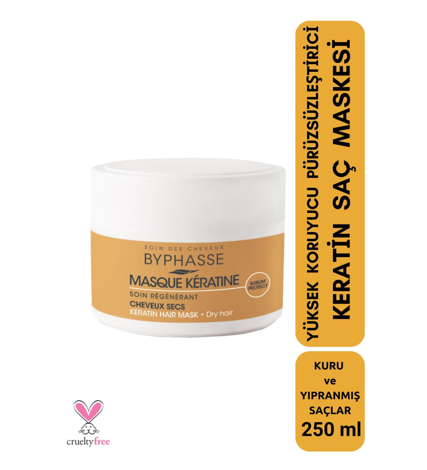 BYPHASSE Keratin Hair Mask 250ml